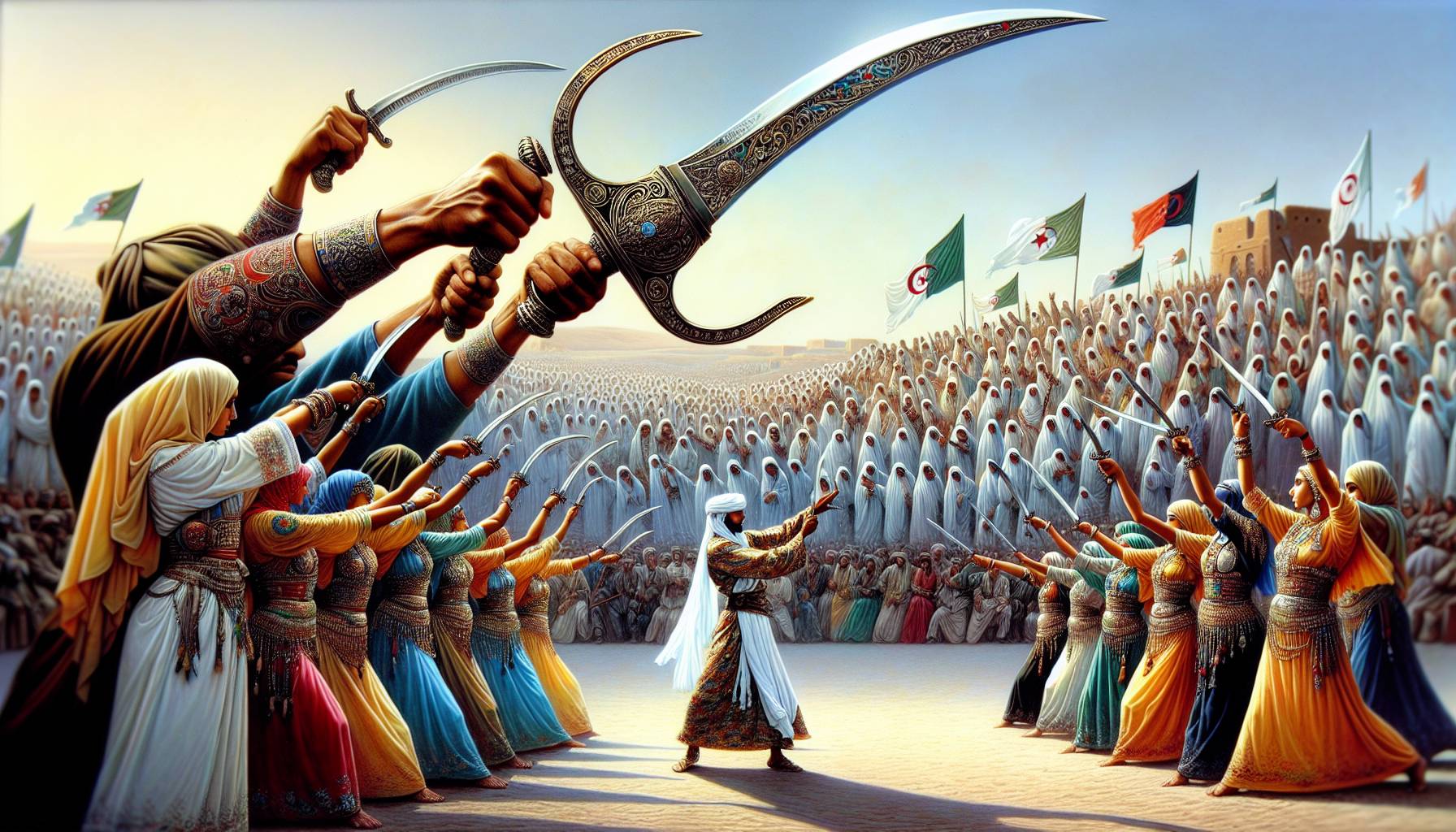 Algerian Festival Celebrates Peace and Tradition: image