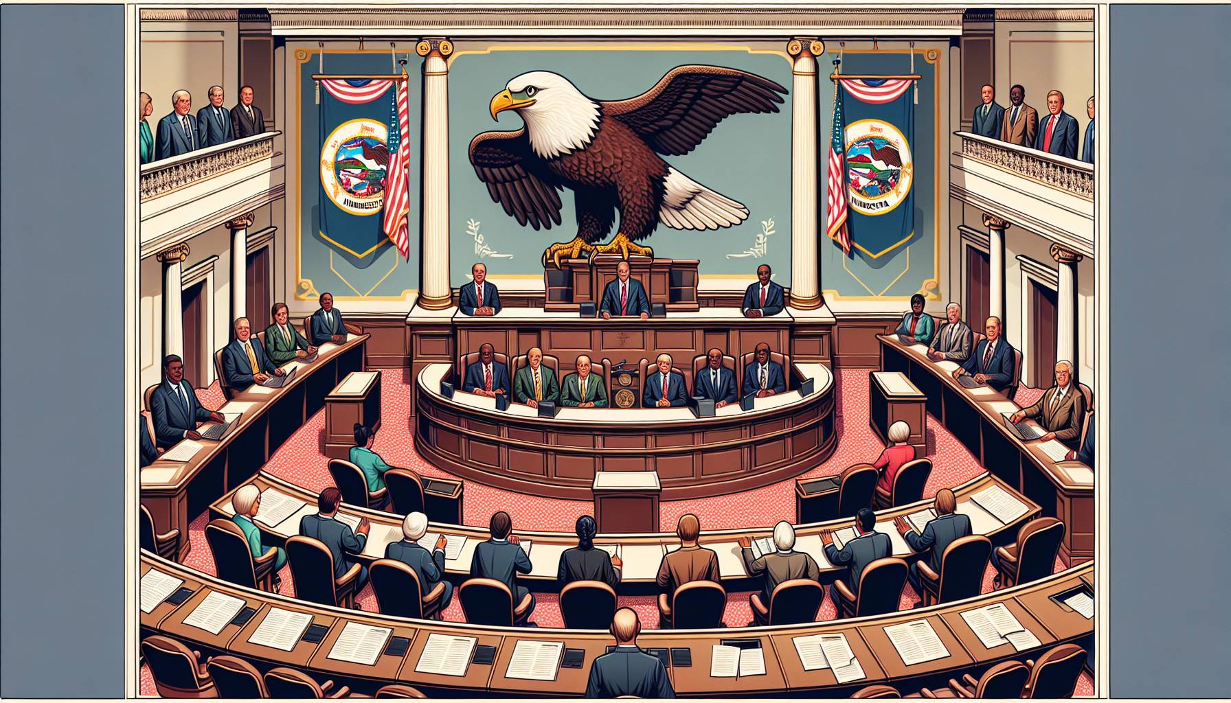 Bald Eagle Designated Official Bird of US: image