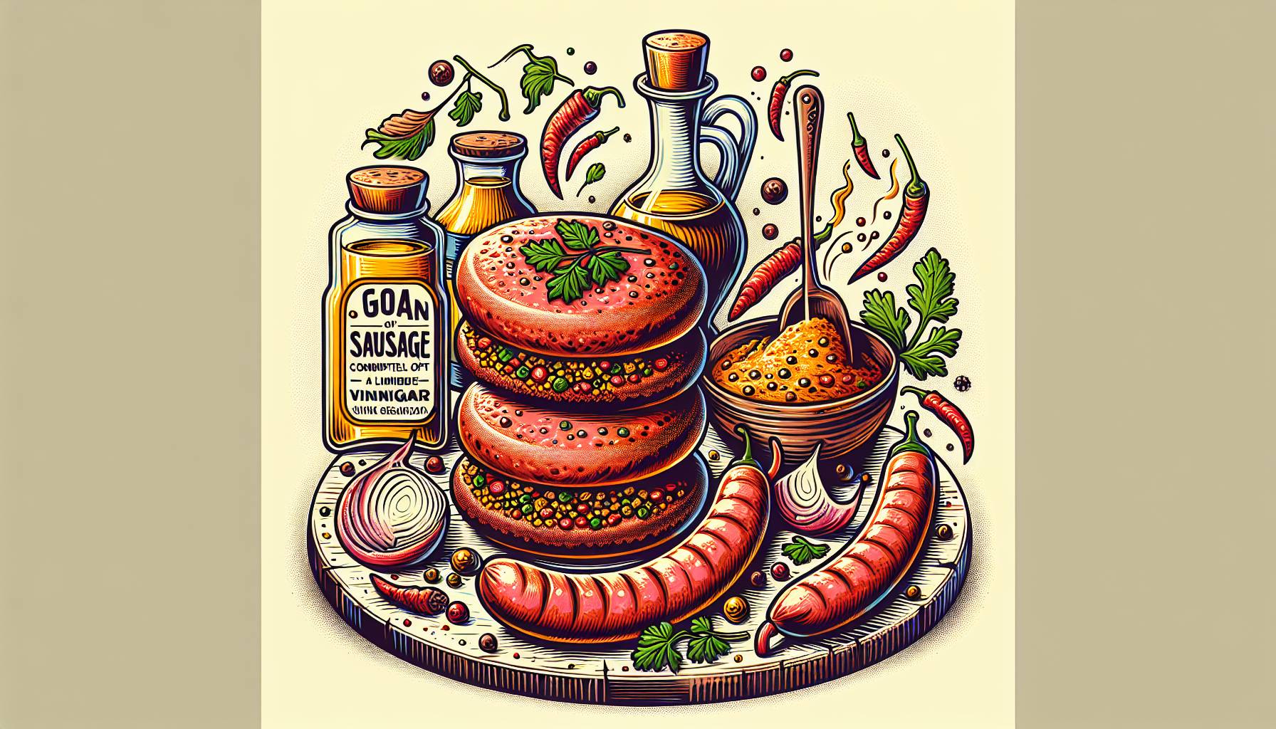 Indian-Inspired Pork Burger Recipe: image
