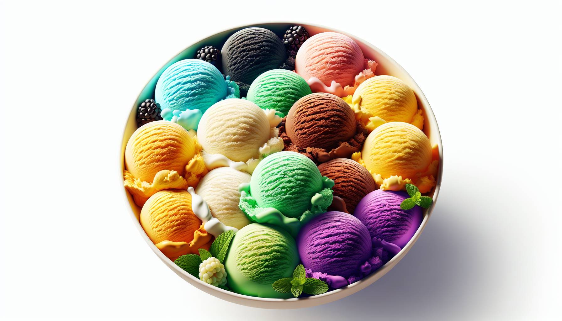 US ice cream makers pledge to remove artificial dyes: image