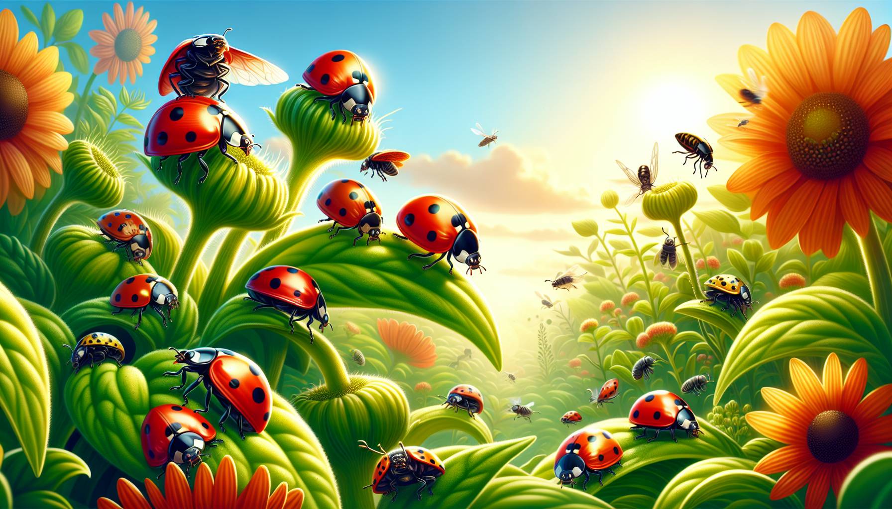 Increase in Ladybirds Due to Warmer Temperatures: image