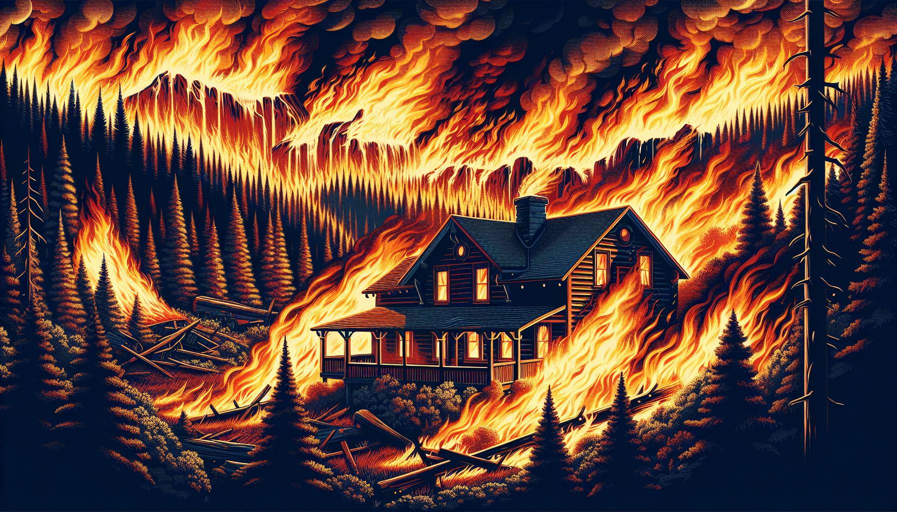 Historical Lodge in Grand Canyon Destroyed by Wildfire cover
