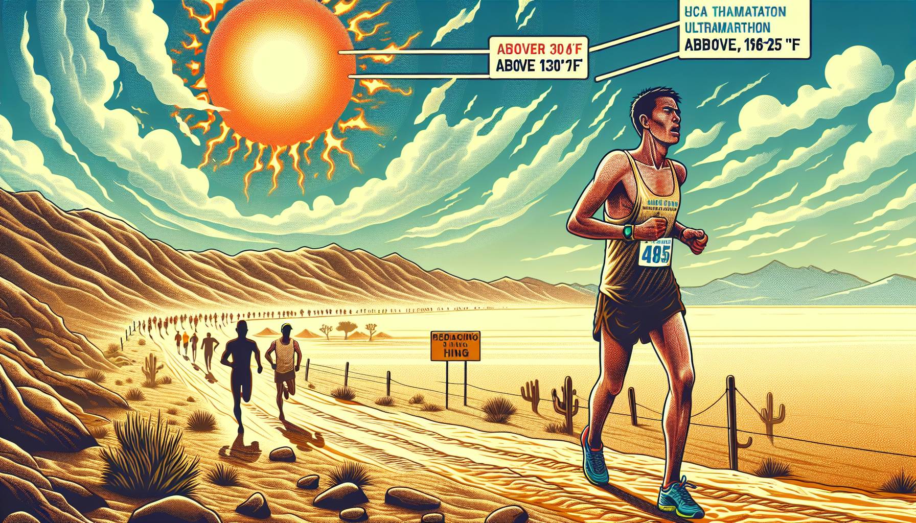 Runners Brave Extreme Heat at Death Valley Ultramarathon cover