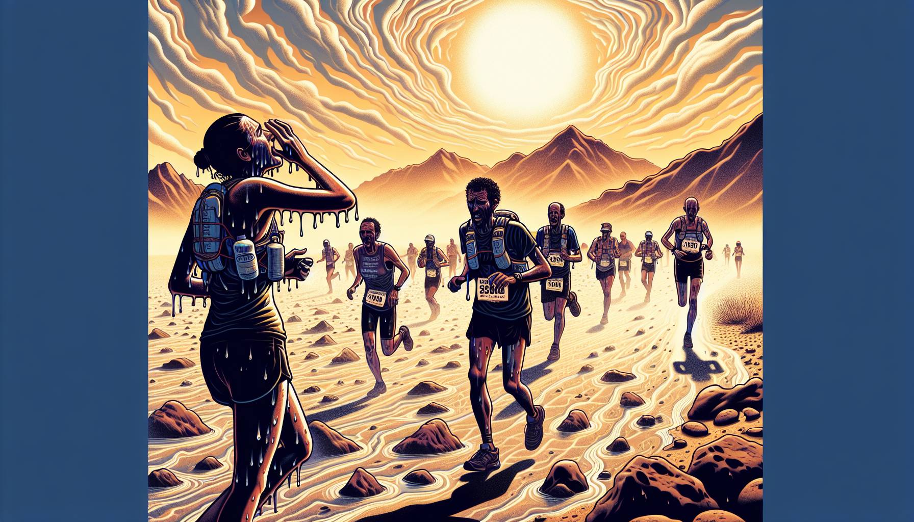 Runners Brave Extreme Heat at Death Valley Ultramarathon: image