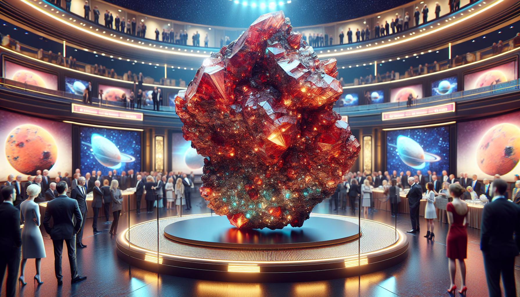 Rare Mars rock sells for $4.3 million at auction: image