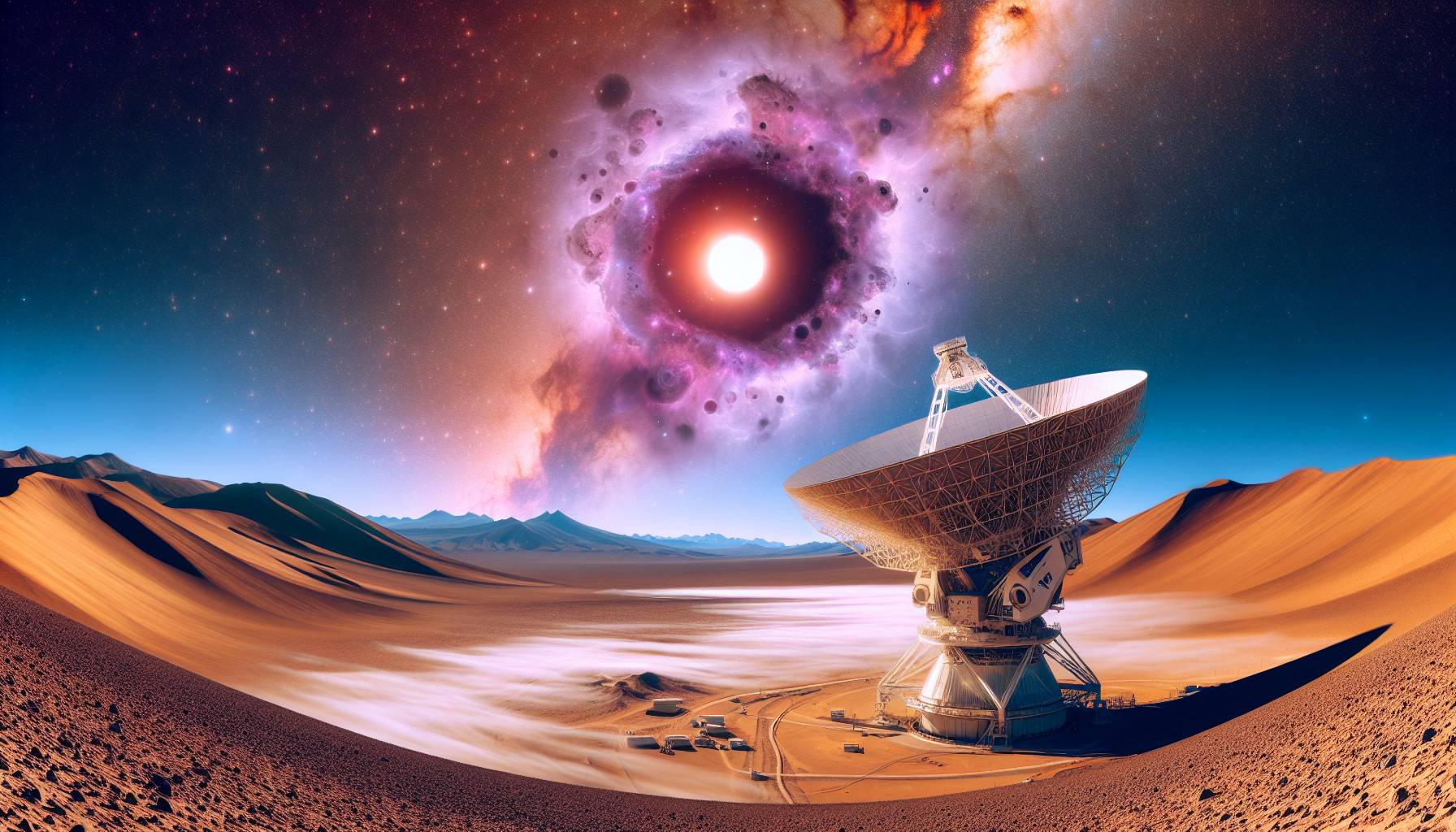 Astronomers Witness Earliest Planet Formation Around Distant Star: image