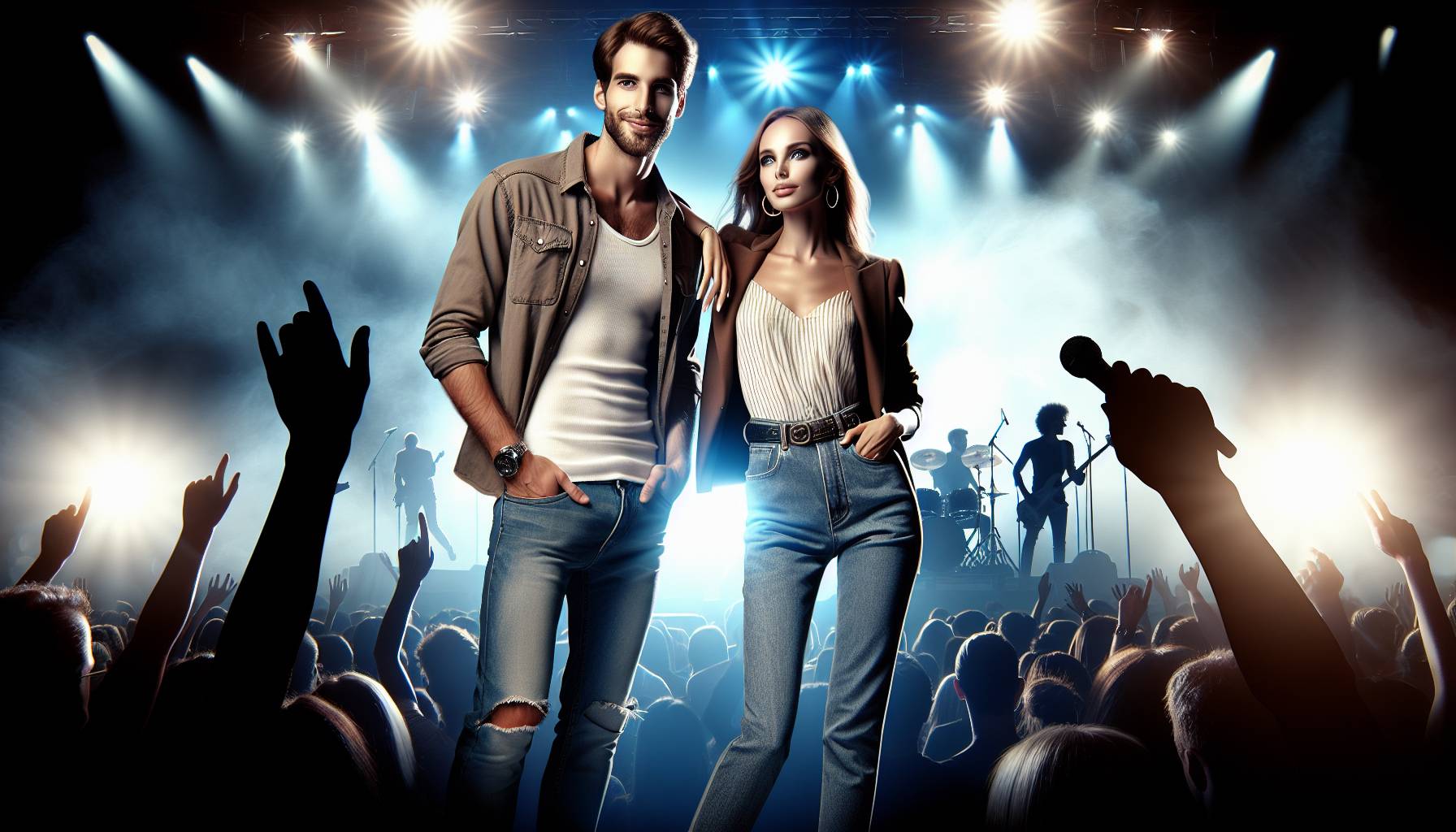 Tech Company Executives Caught Hugging at Coldplay Concert: image