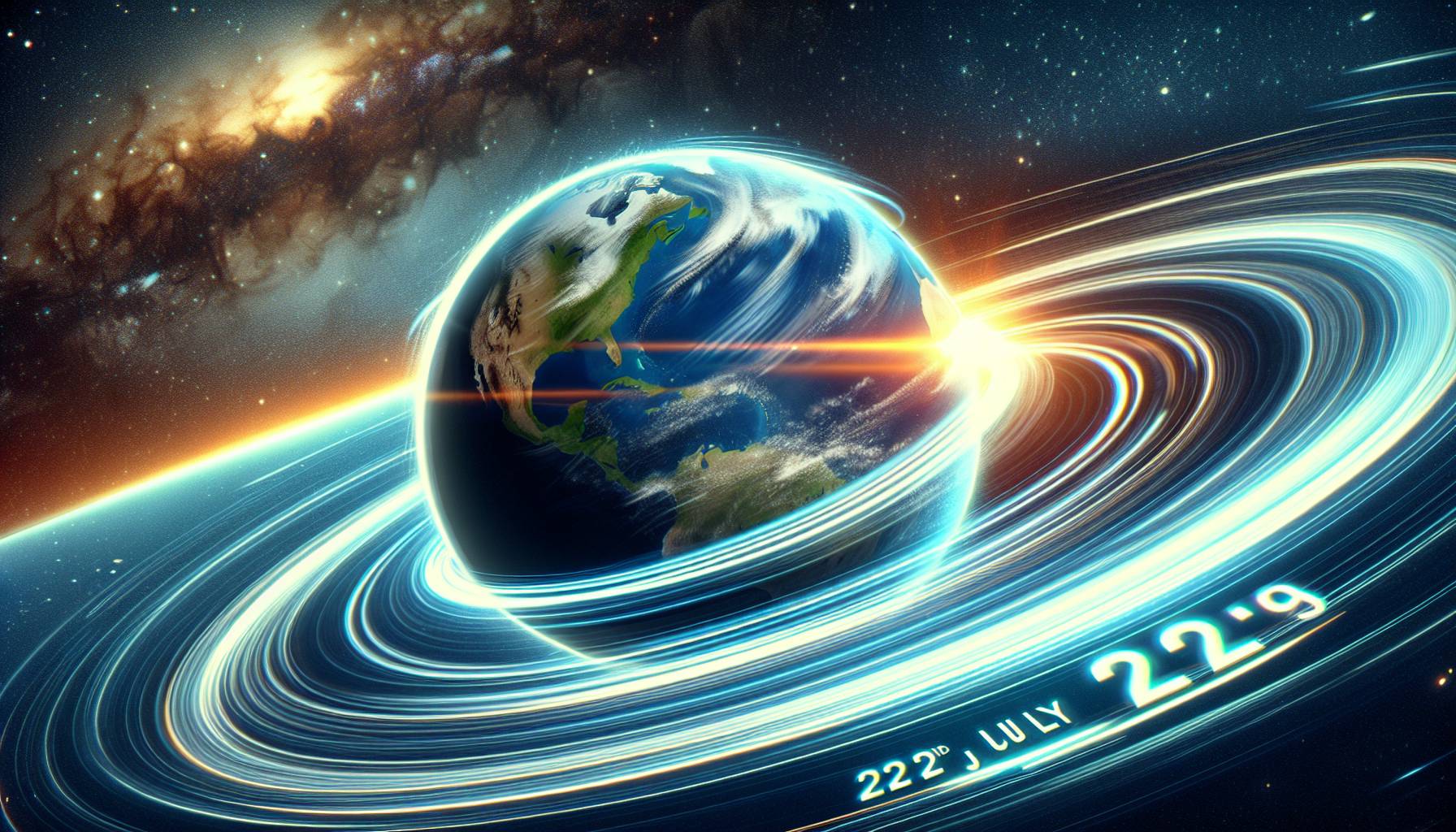 Earth's Rotation Speeds Up: Today Will be One of the Shortest Days on Record cover