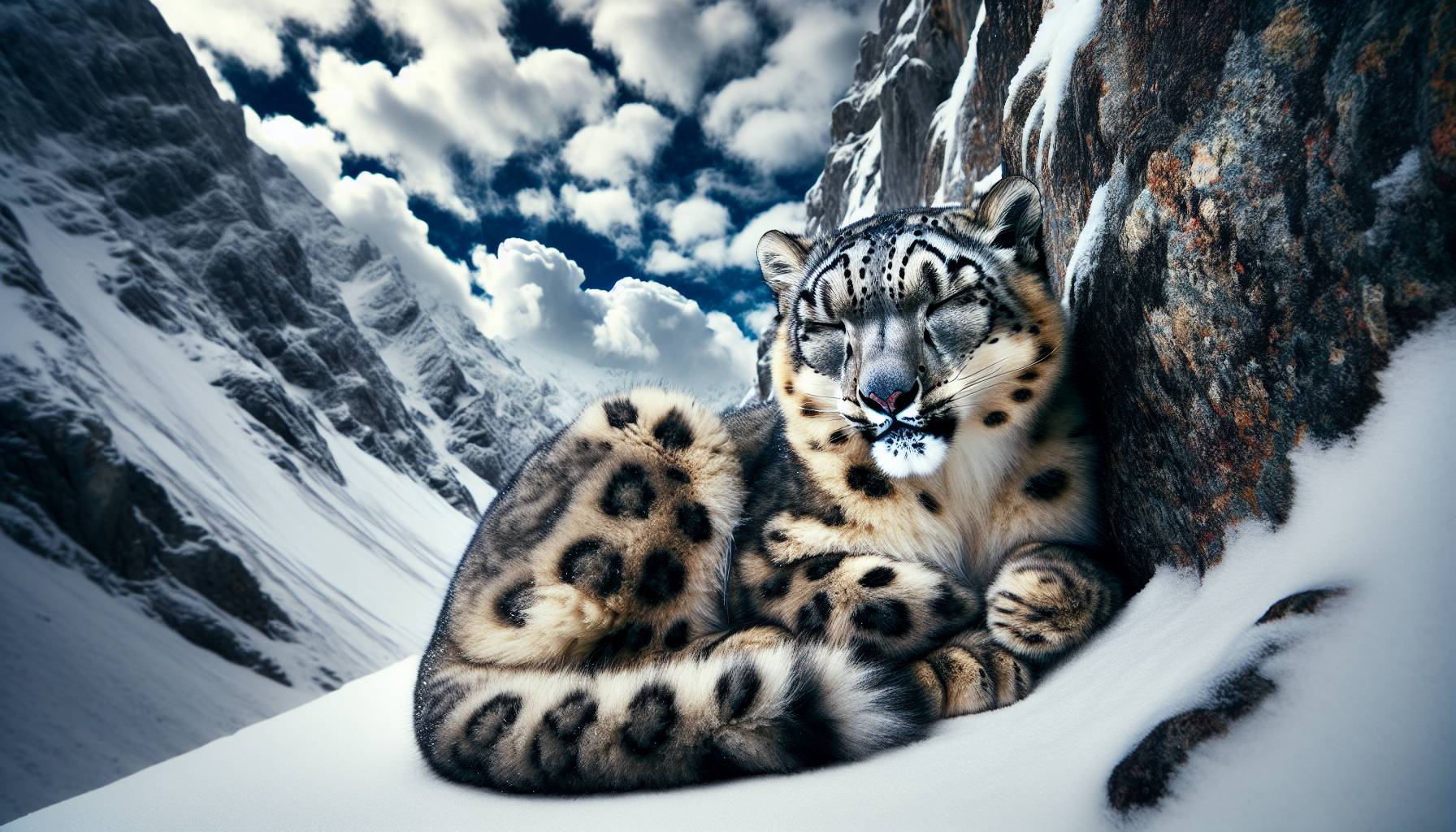 Snow Leopard Cub Born at Chester Zoo cover