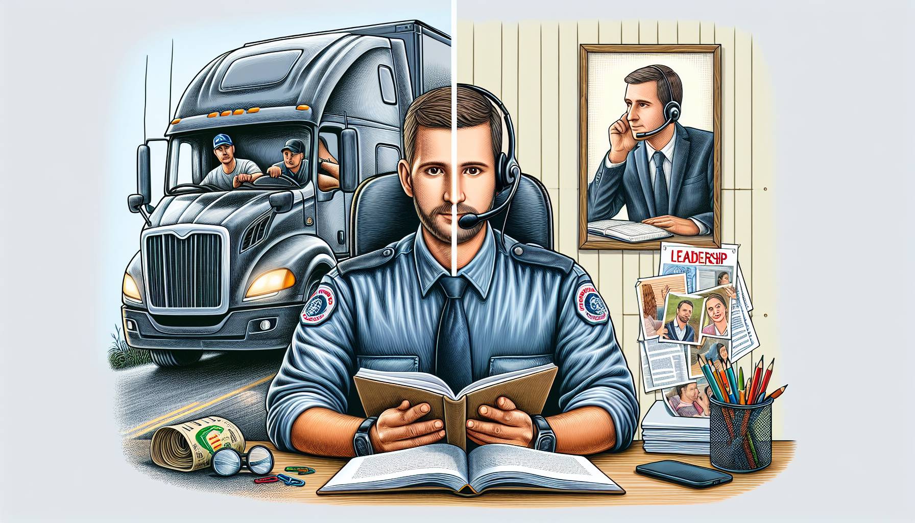 Truck Driver Pursues Higher Education Opportunities: image