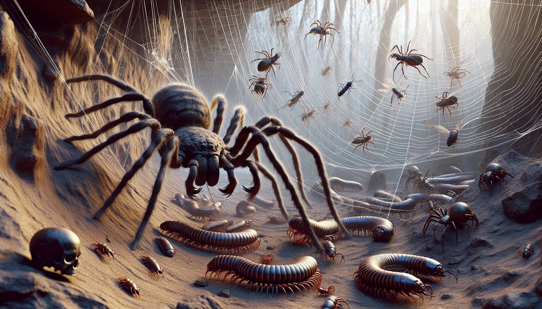 The Origin of Spiders: Land or Sea? cover