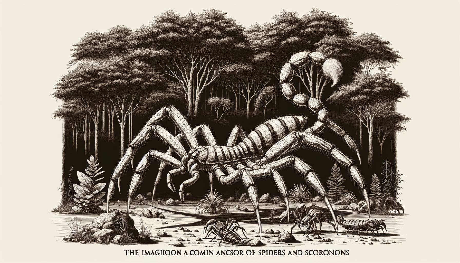 The Origin of Spiders: Land or Sea?: image
