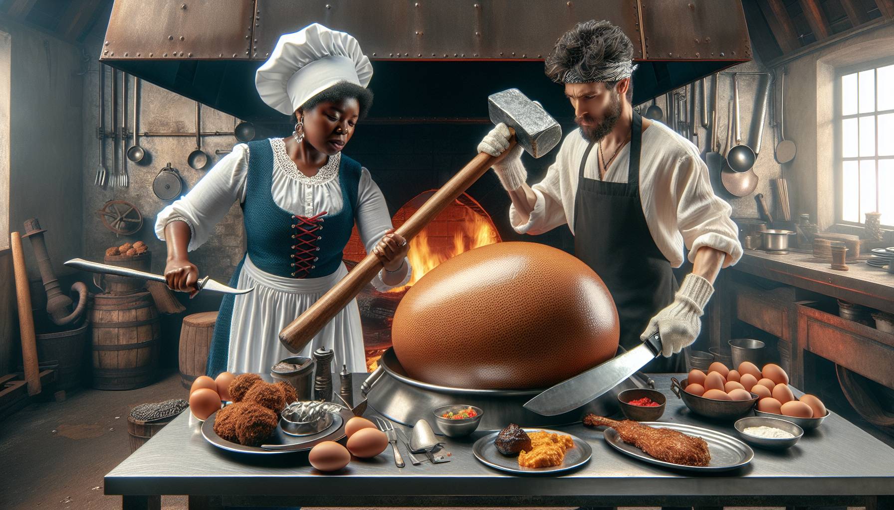 London Food Creators Break Guinness World Record for Largest Scotch Egg: image