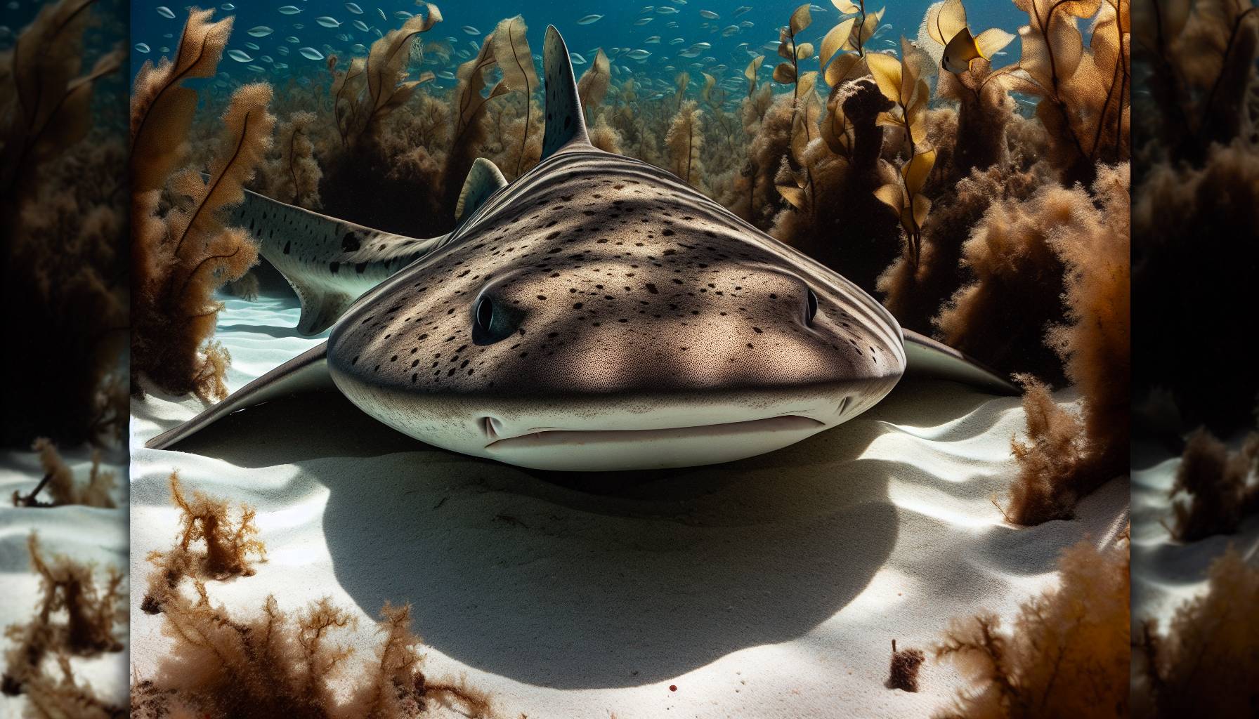 Rare Angel Shark Spotted in Wales: image