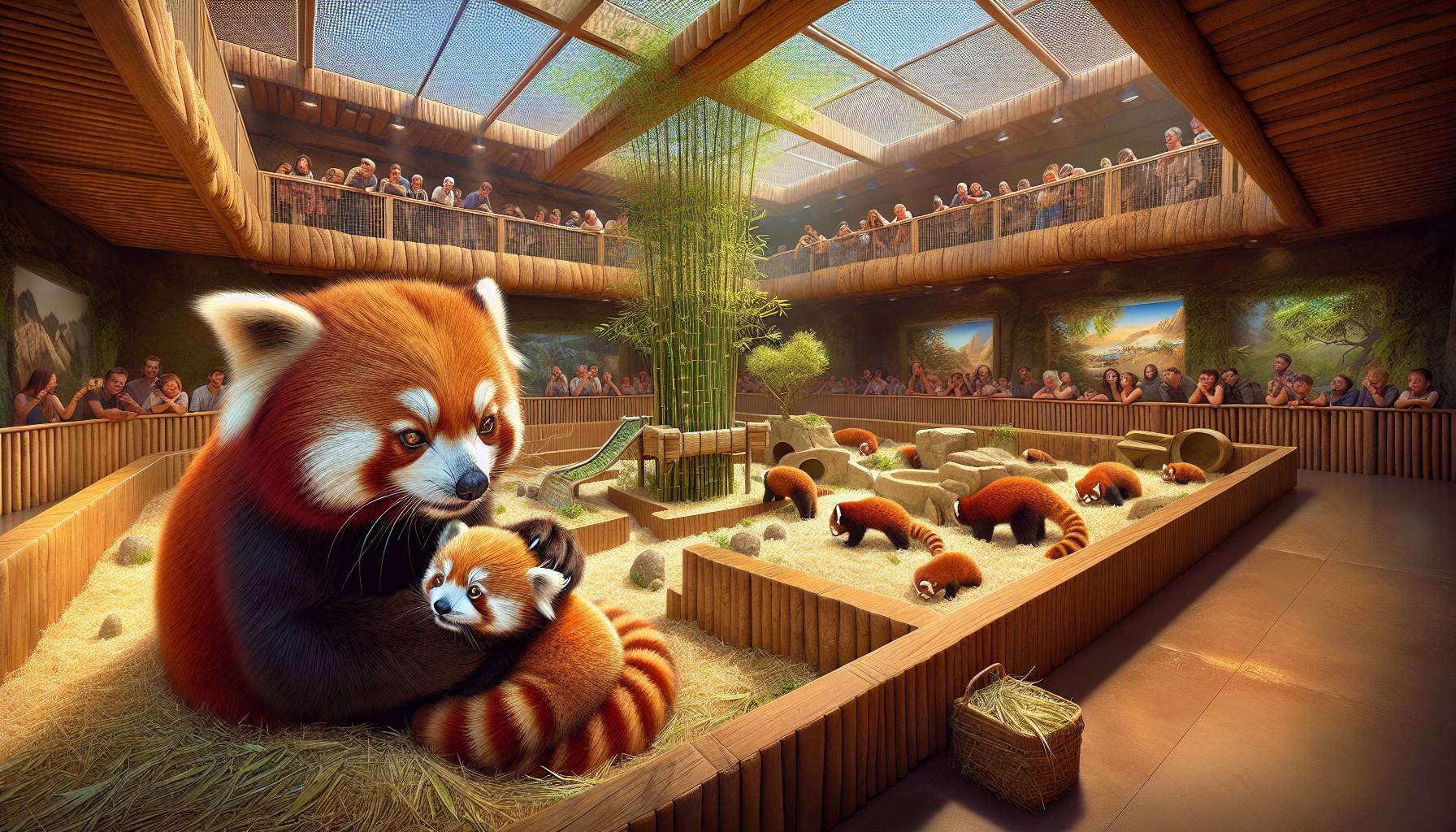 Red Panda Cub Born at Bristol Zoo Project: image