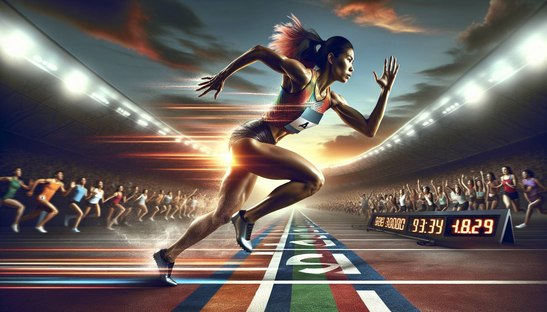 Japanese Teenage Sprinter Breaks World Record: image