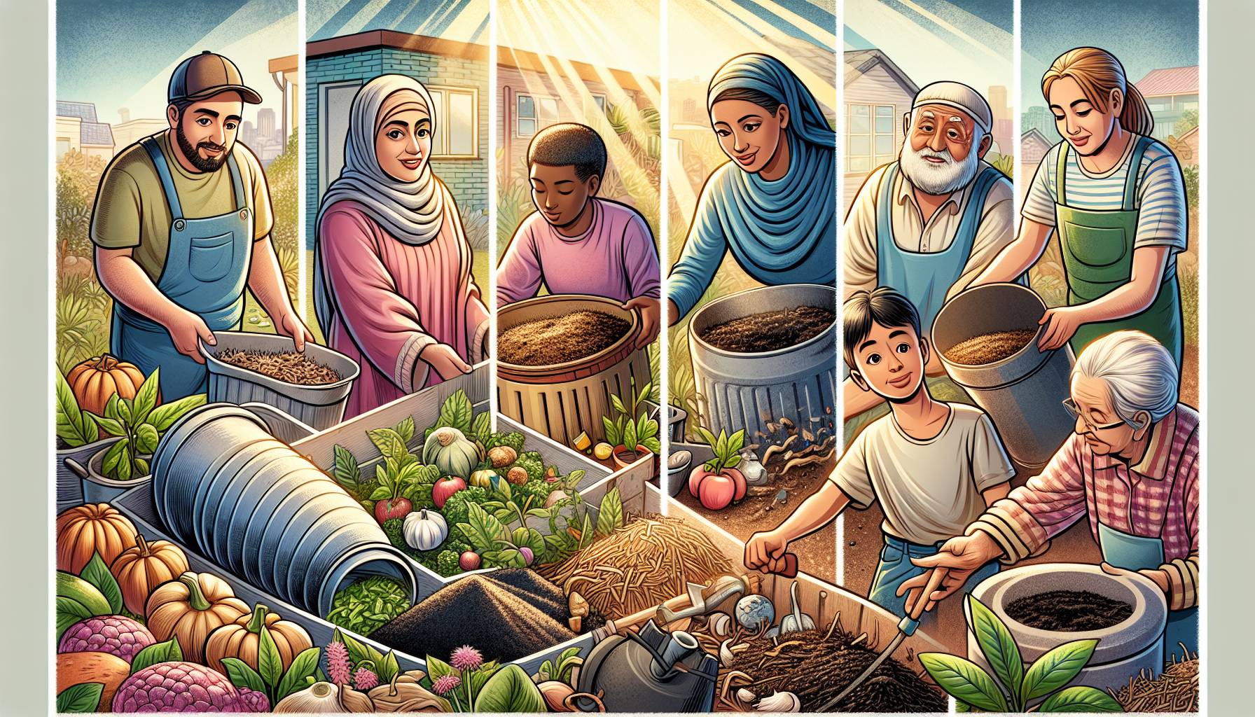 Reducing Methane Emissions through Composting: image