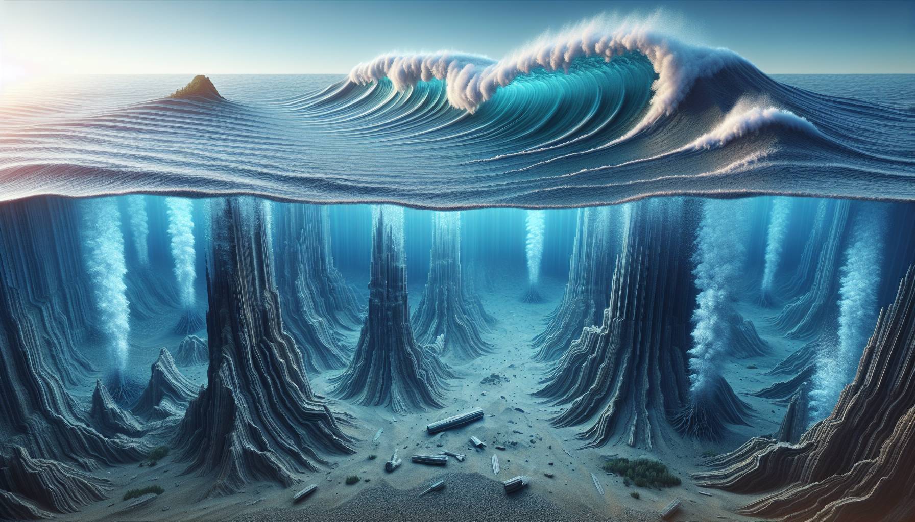 Massive Tsunami Forces Evacuations Across Pacific: image