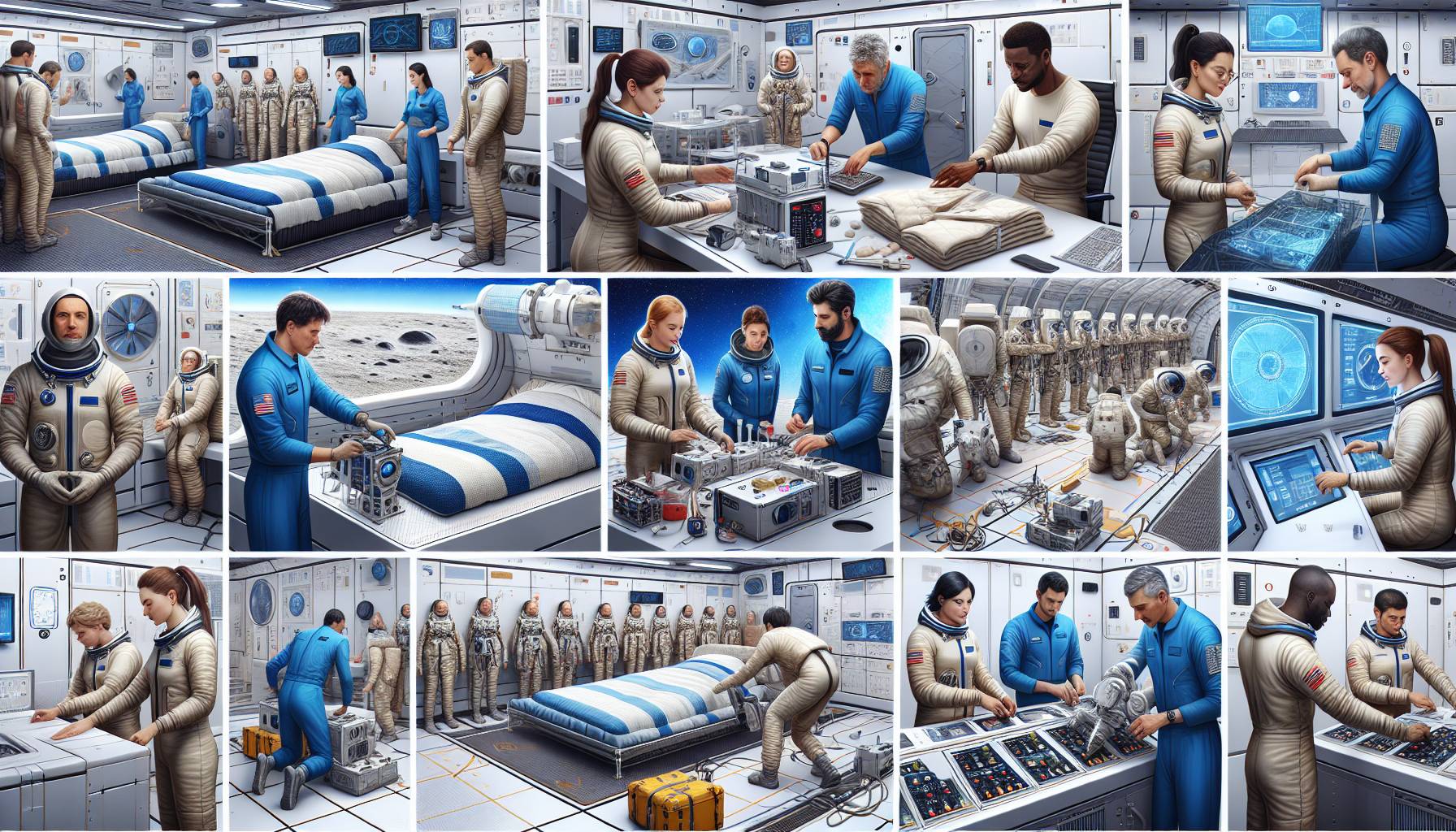 Artemis II Astronauts Prepare for Moon Trip: image