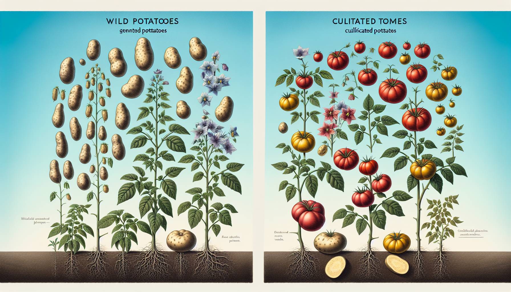 The Unexpected Origins of Potatoes and Tomatoes: image