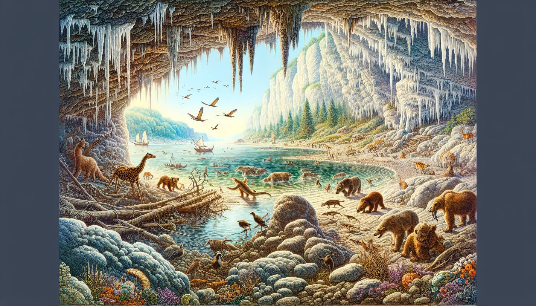 Rare Animal Bones Found in Arctic Cave: image