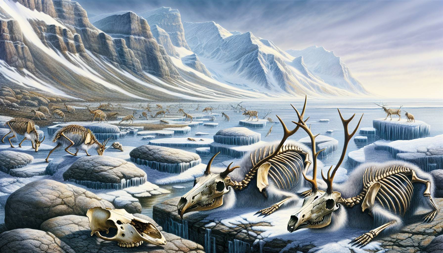 Rare Animal Bones Found in Arctic Cave: image