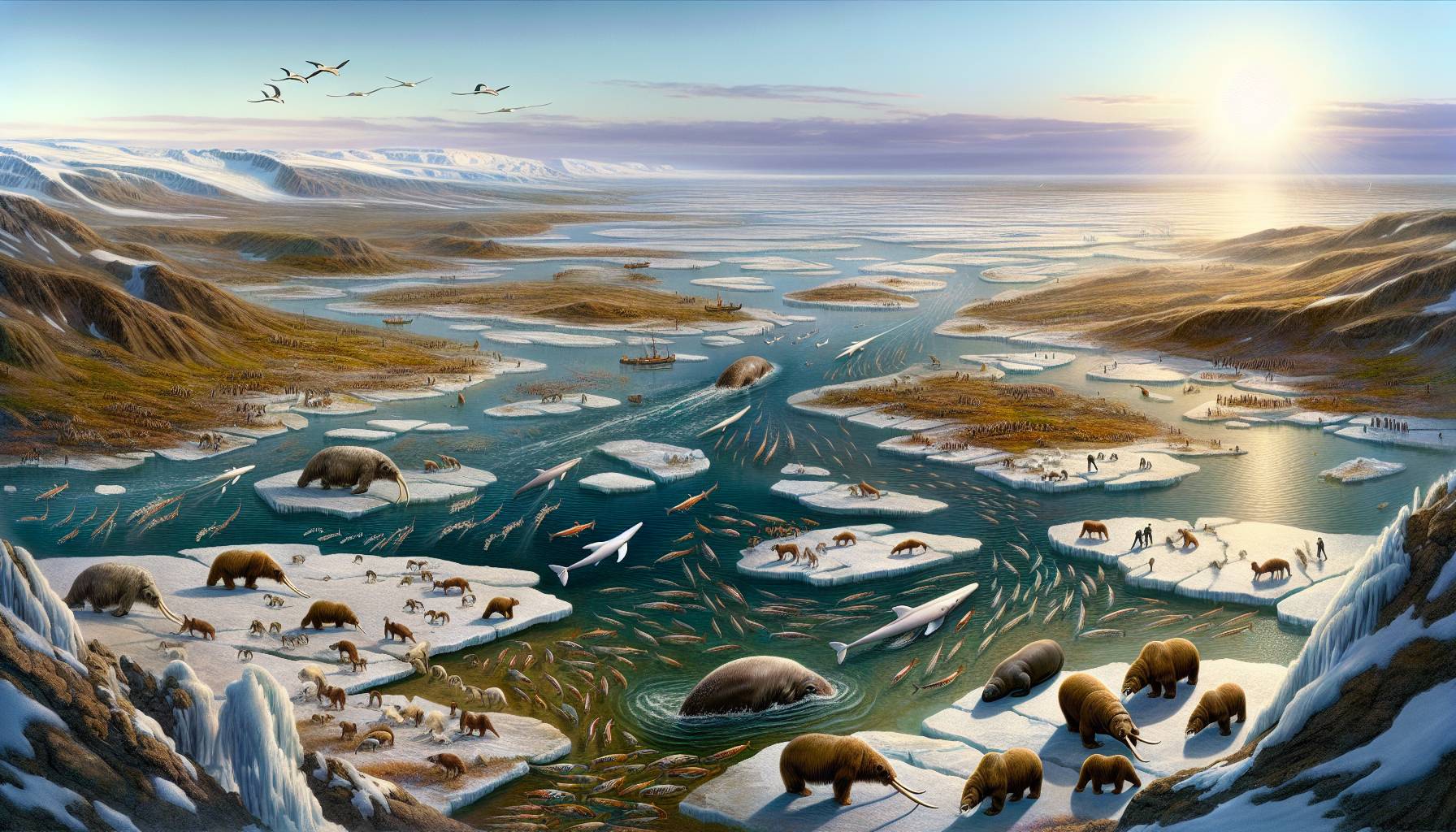 Rare Animal Bones Found in Arctic Cave: image