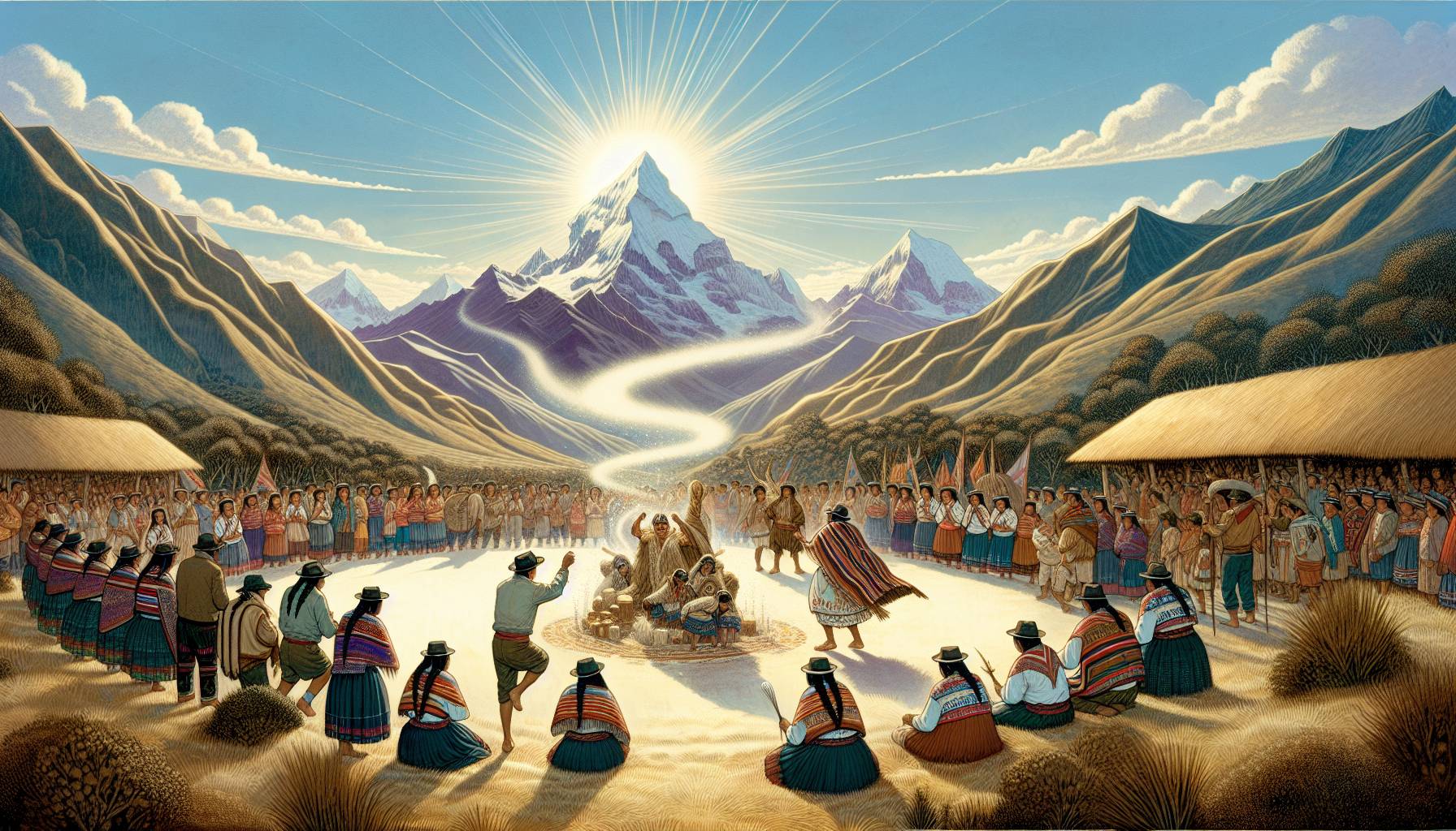 Bolivians Honor Mother Earth With Rituals in August: image