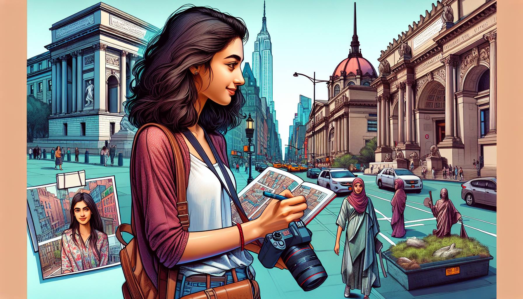 Young Woman Sets Out to Visit Every Museum in New York City cover