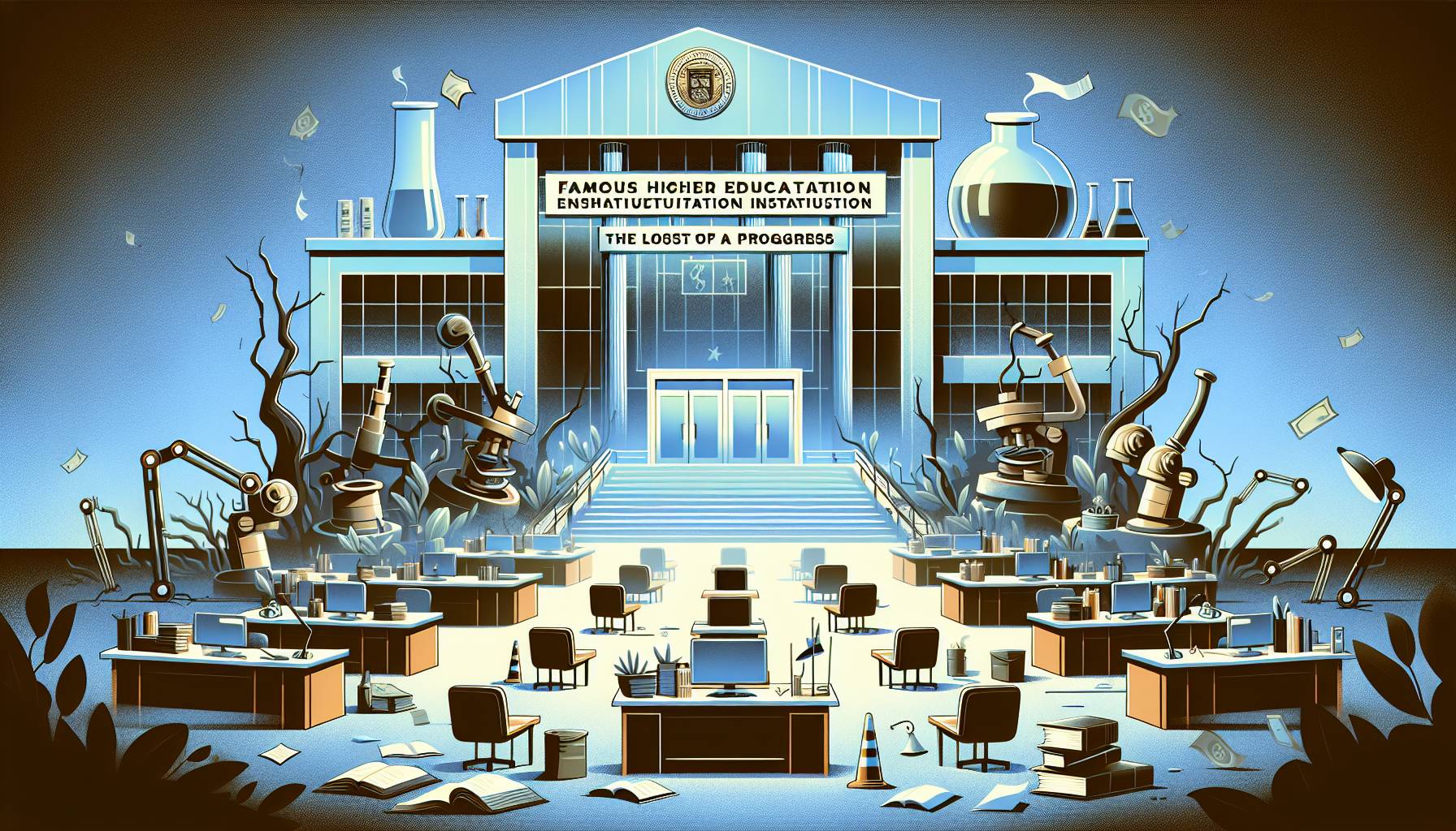 Harvard's Research Frozen Due to Funding Cuts: image
