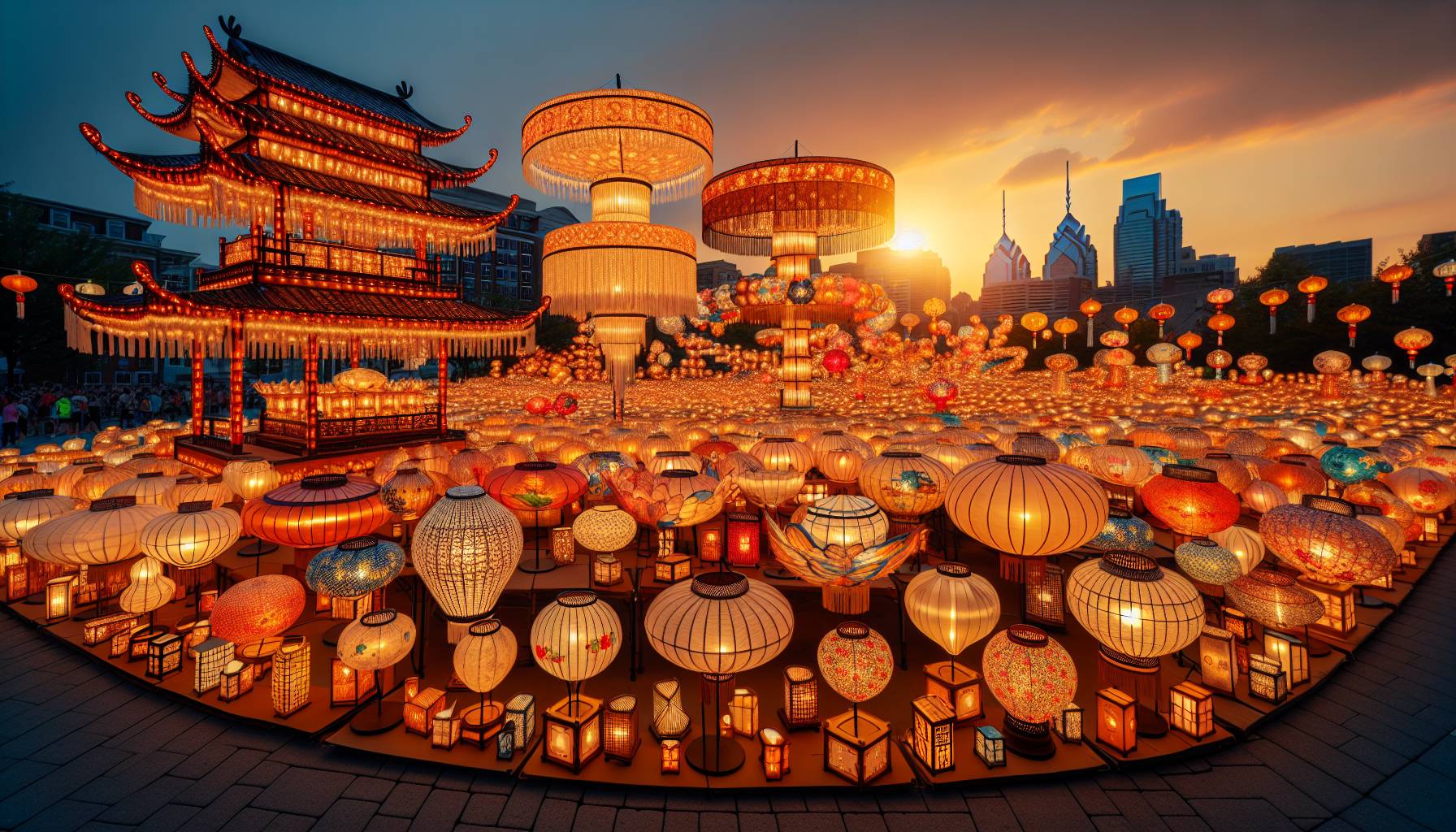 Philadelphia Chinese Lantern Festival cover