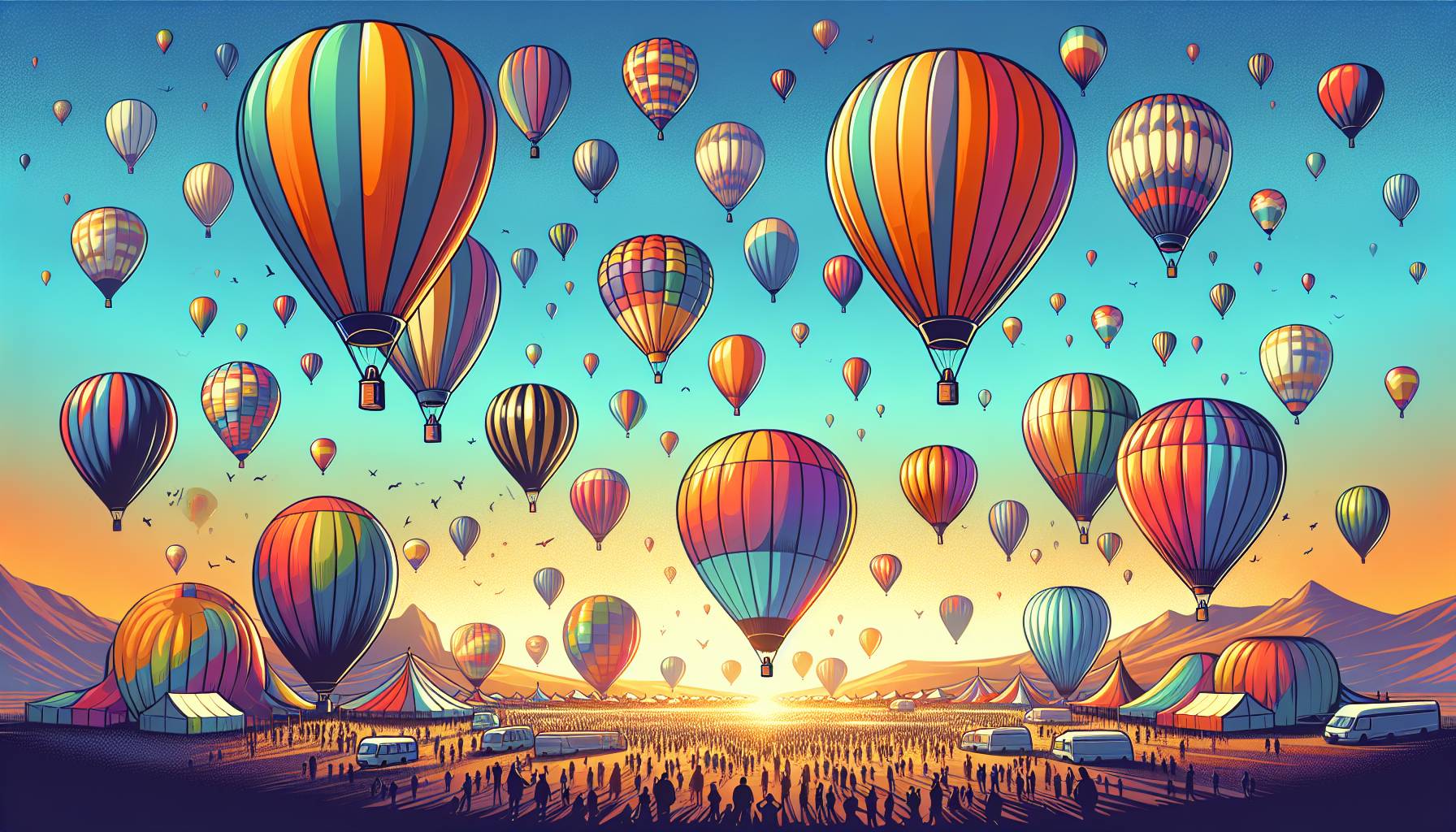Bristol International Balloon Fiesta Takes to the Skies: image