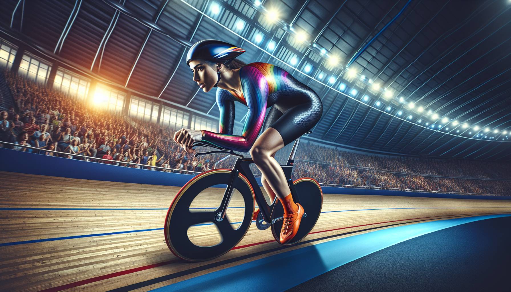 British sprinter aims to break cycling world record: image