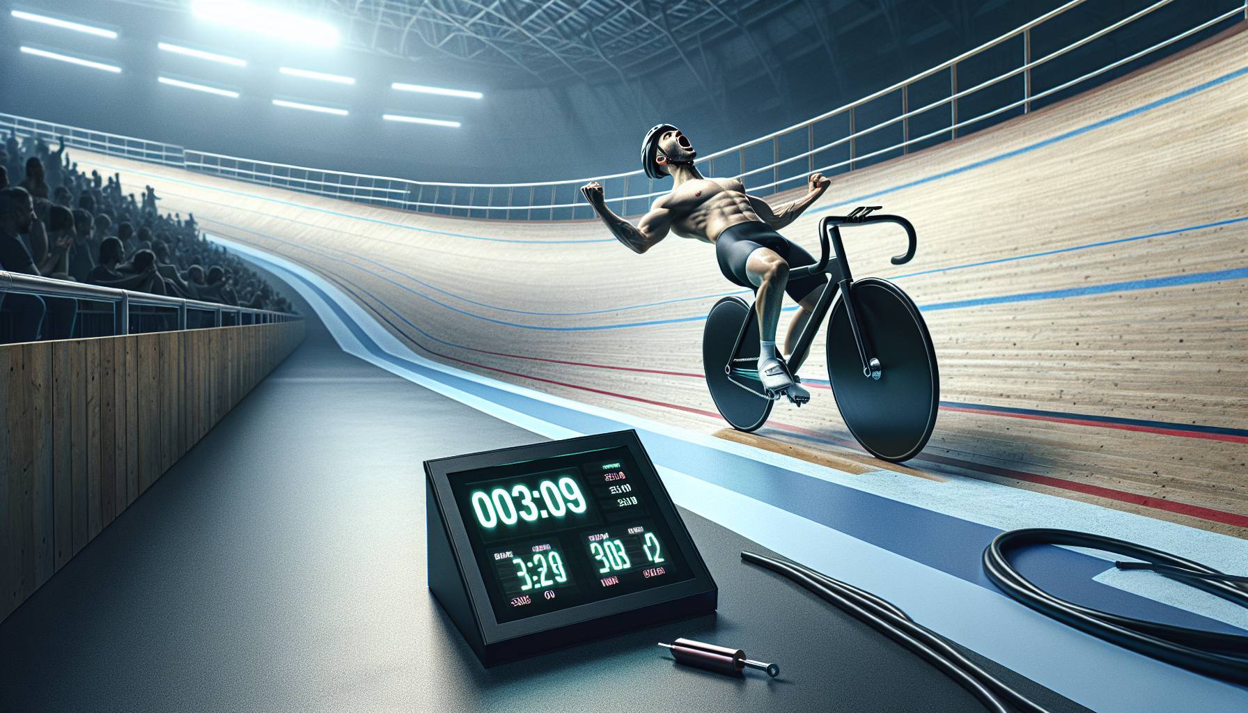 British sprinter aims to break cycling world record cover