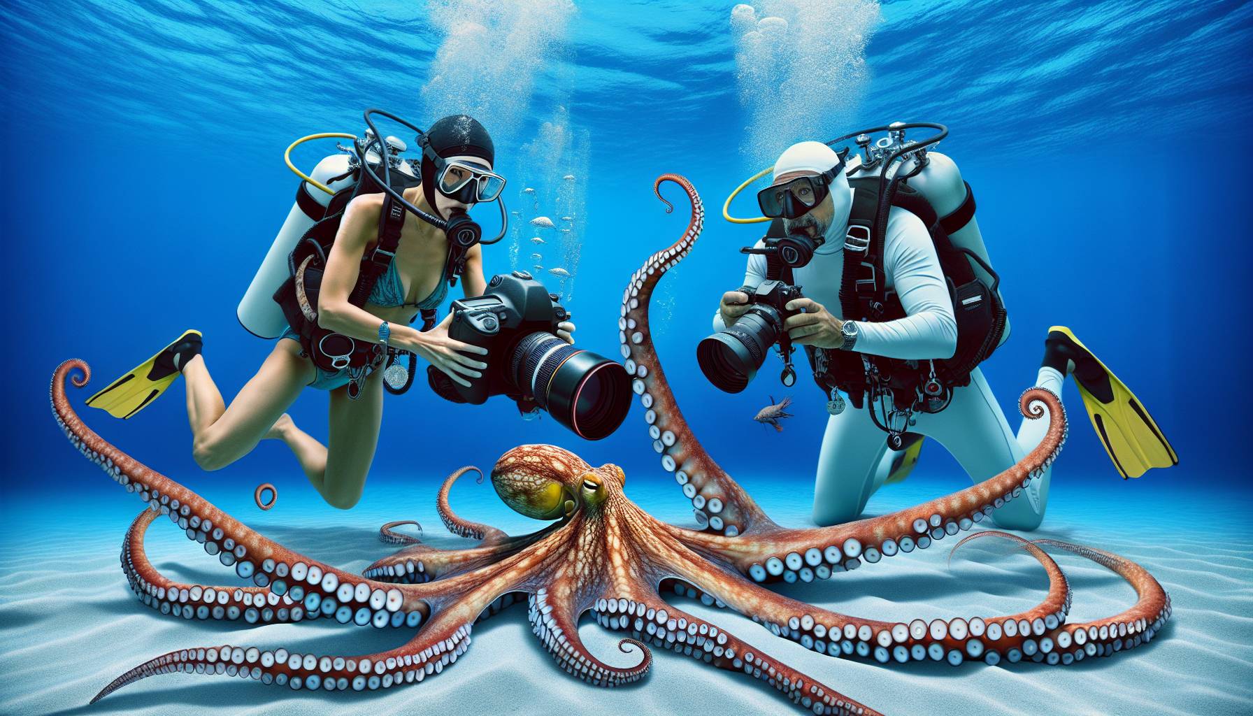 Octopus Takes Over Underwater Photography cover