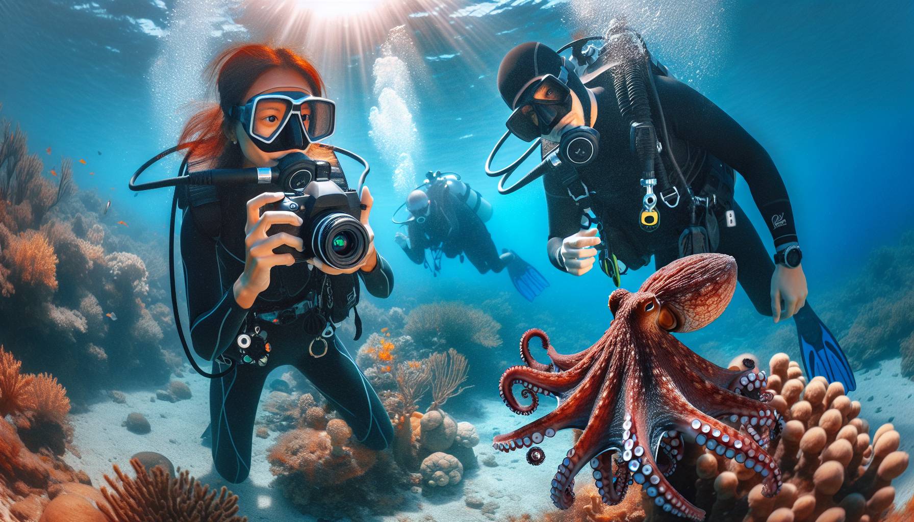 Octopus Takes Over Underwater Photography: image