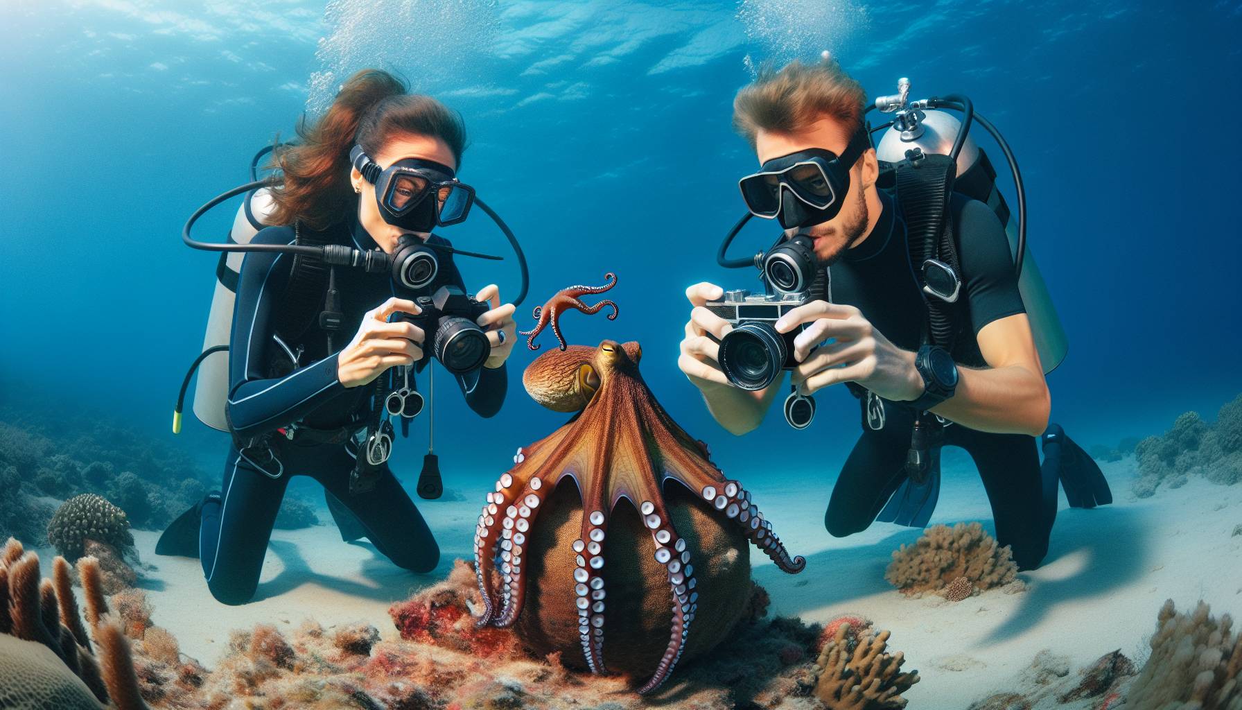 Octopus Takes Over Underwater Photography: image