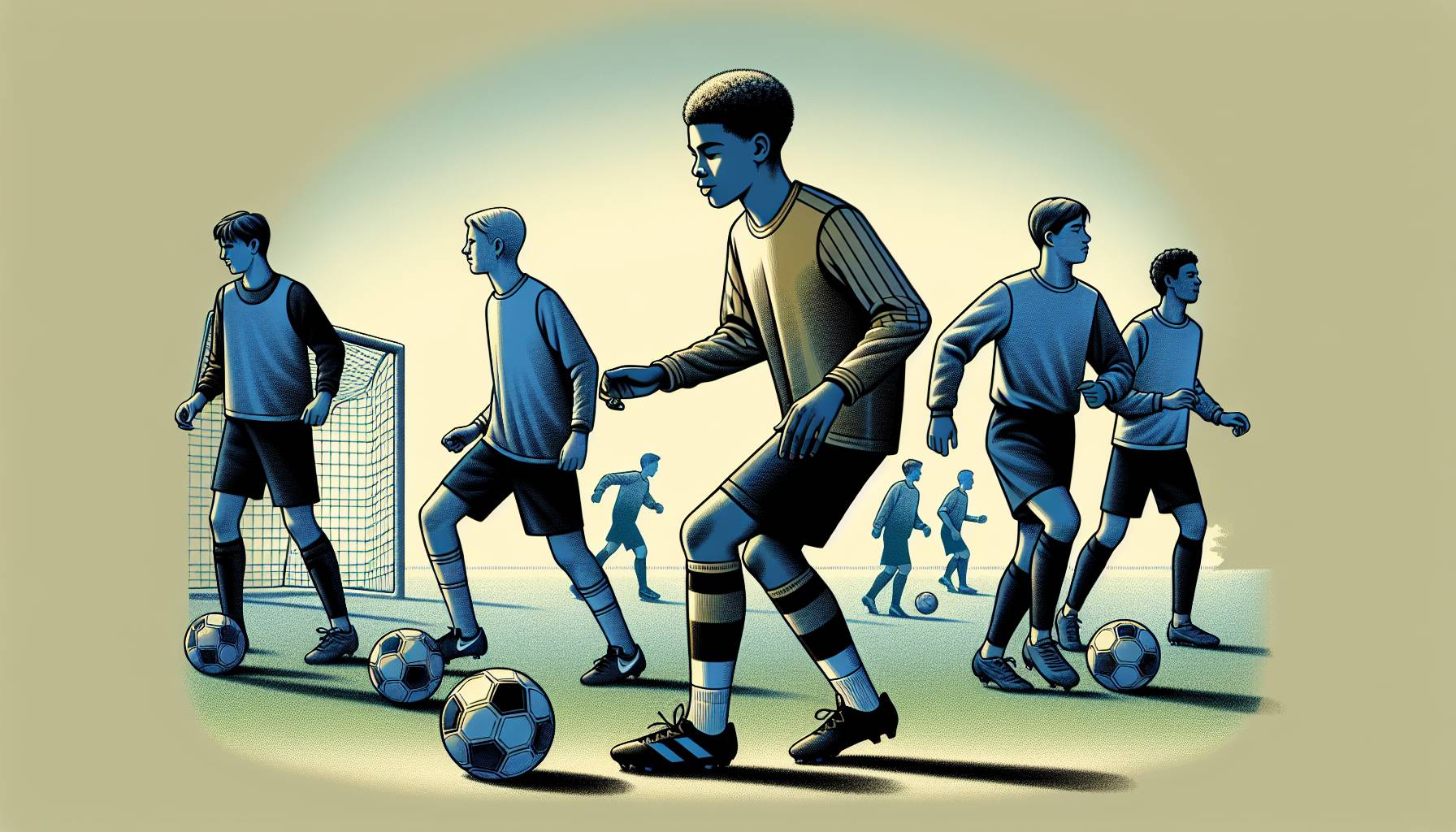 14-year-old JJ Gabriel training with Manchester United first team cover
