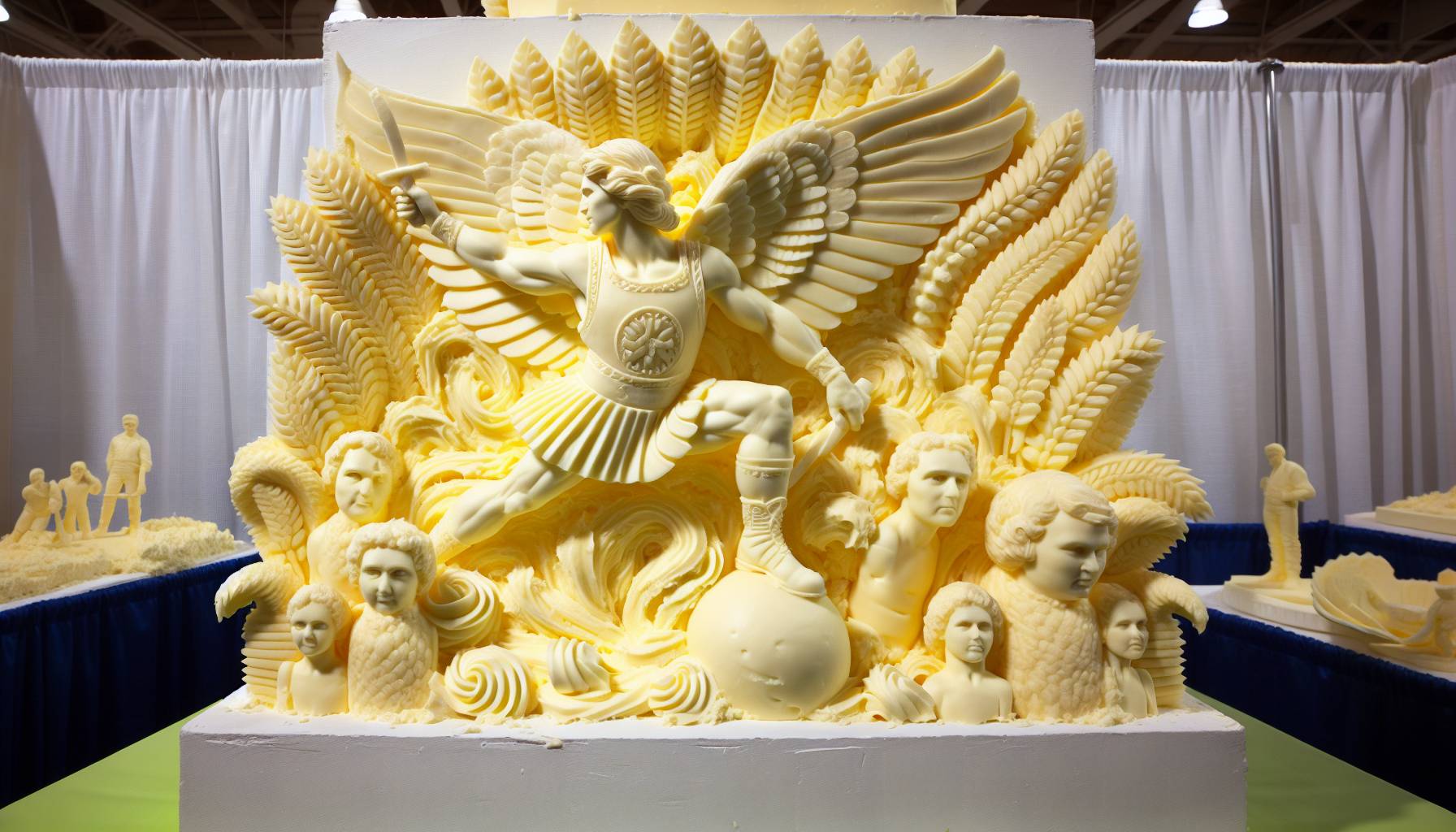 Butter Sculptures at Minnesota State Fair: image