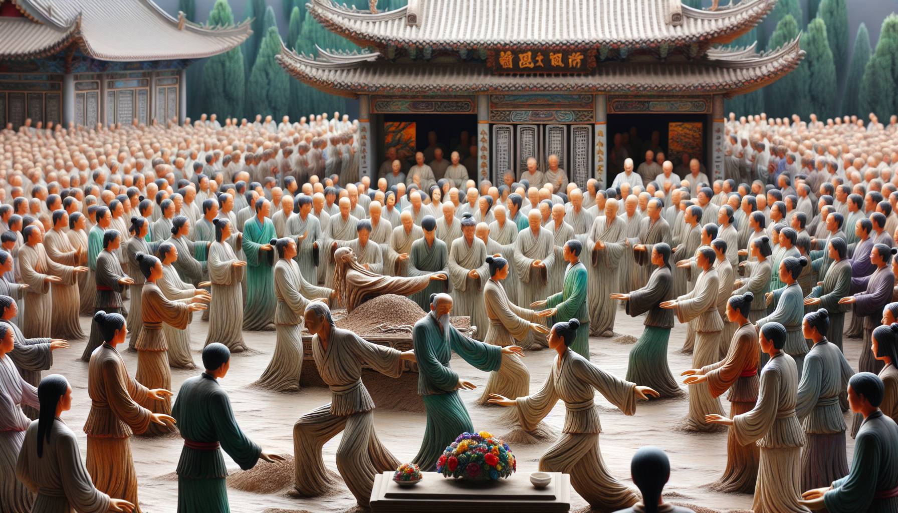 The Vibrant Spectacle of Taoist Funeral Ceremony through Contemporary Dance cover