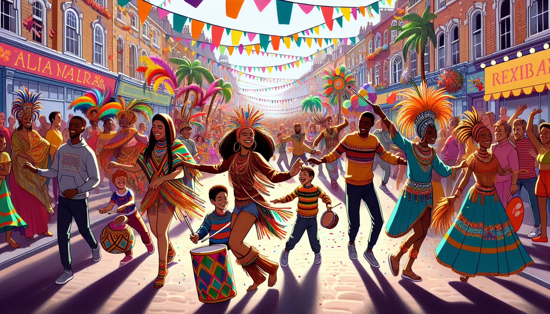 Notting Hill Carnival 2025 Children's Day Parade in Full Swing: image