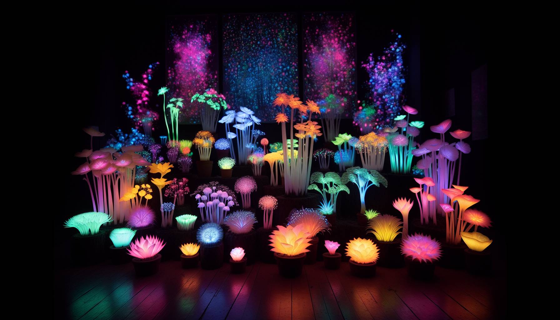 Scientists in China Create Glow-in-the-Dark Plants: image