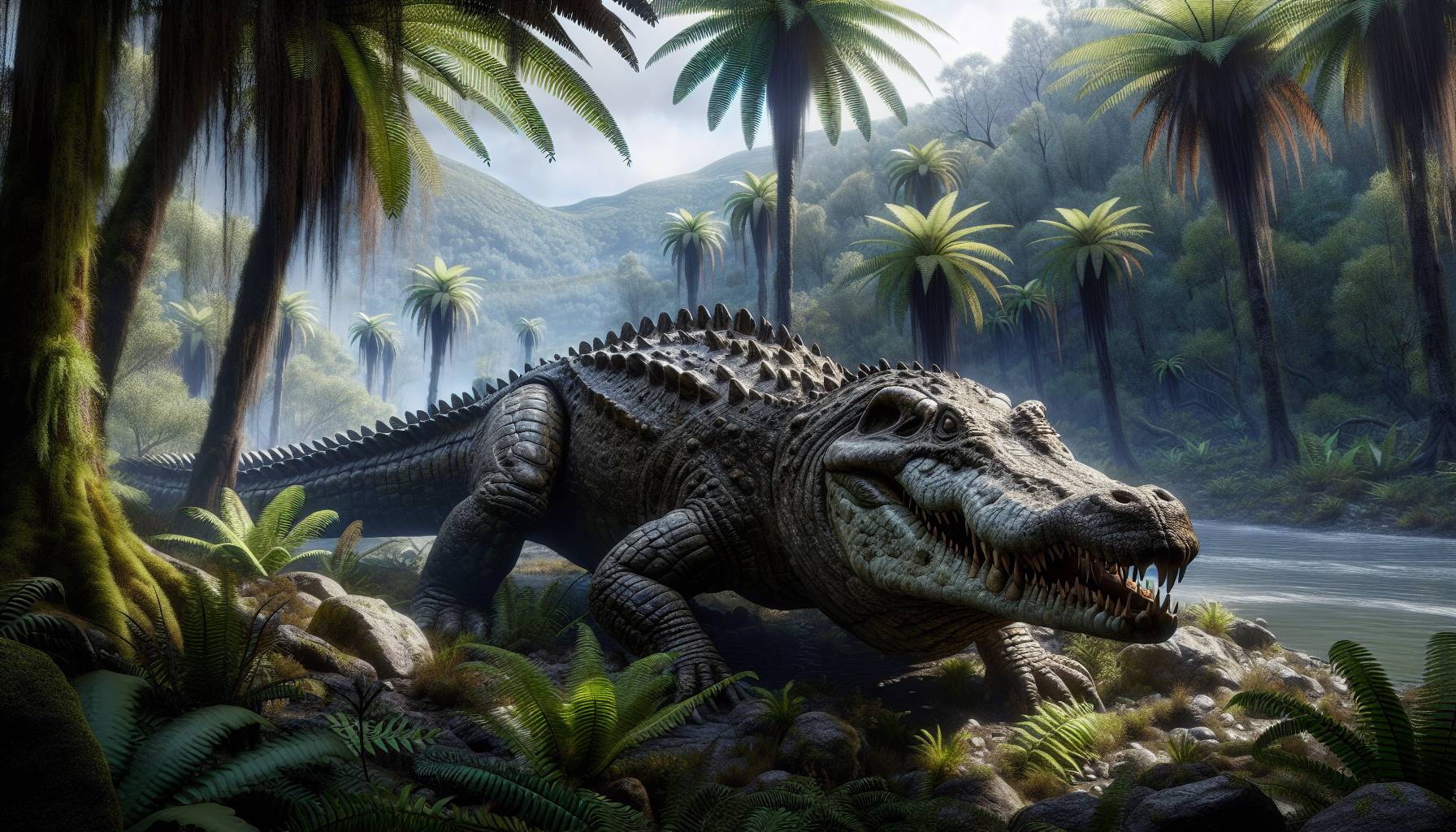 Giant Crocodile-like Creature Ate Dinosaurs 70 Million Years Ago cover