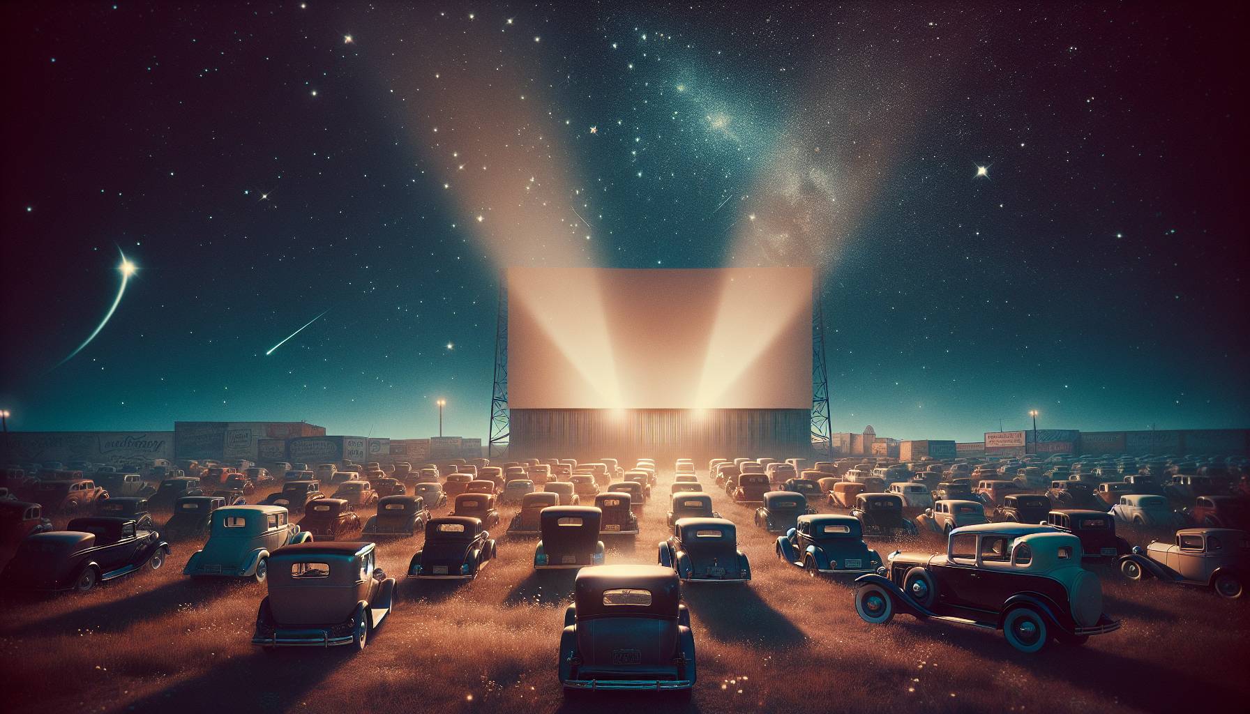 Pennsylvania couple preserves oldest drive-in theater in the world: image