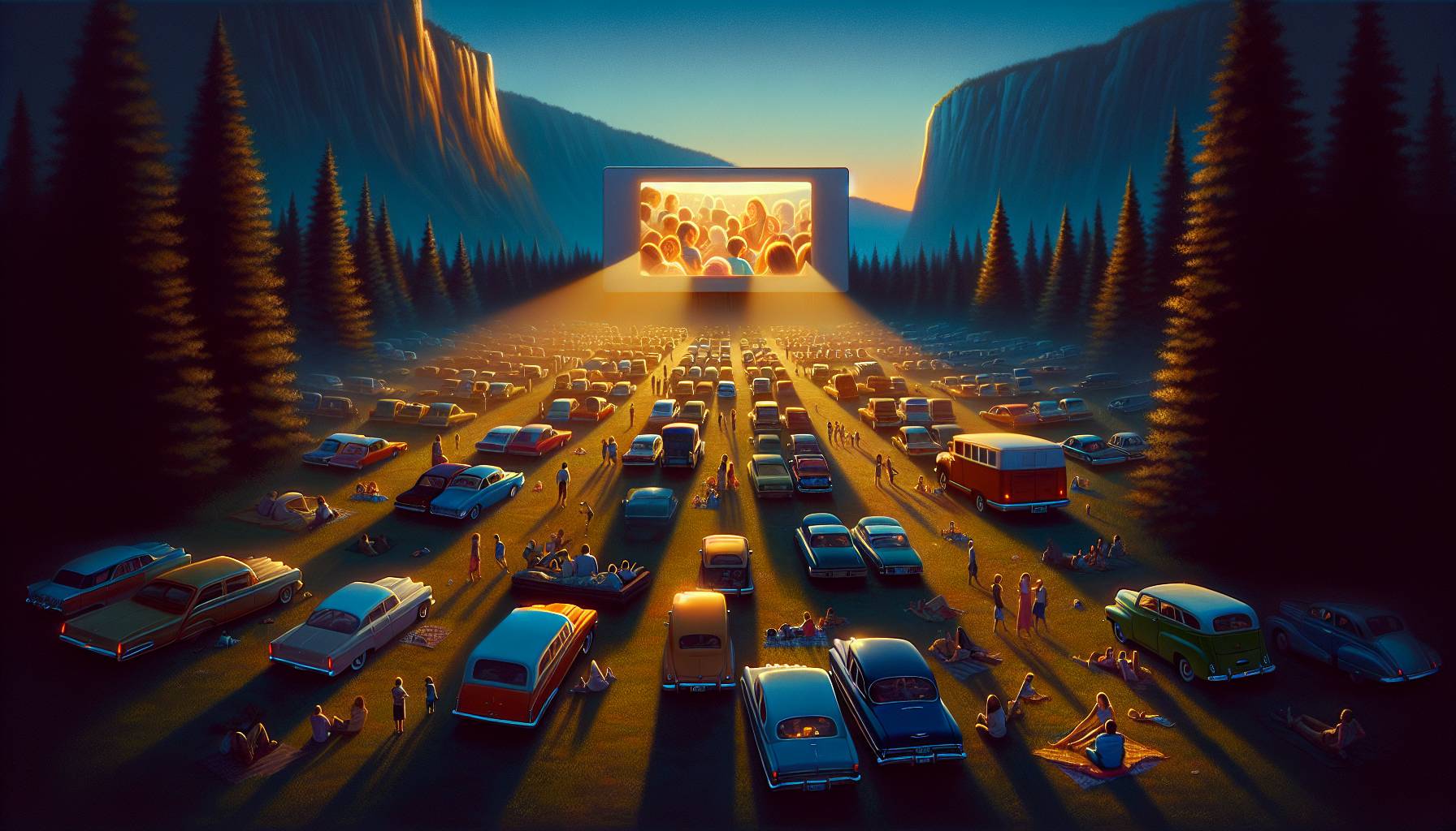 Pennsylvania couple preserves oldest drive-in theater in the world: image