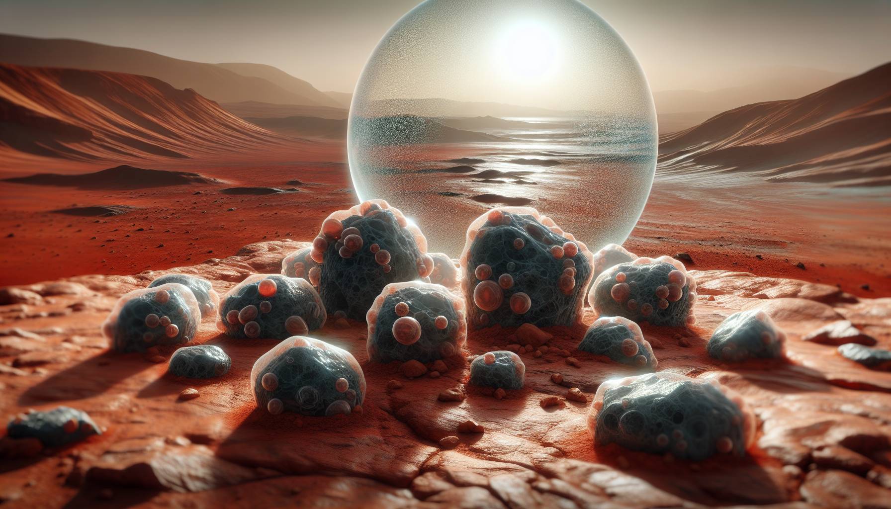 Scientists studying rocks from Mars for signs of alien life: image