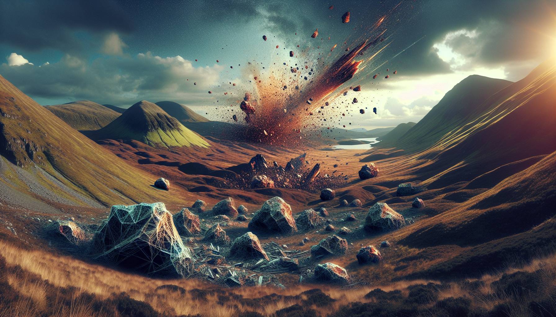 Meteorite Fragments Found in Scottish Mountains cover