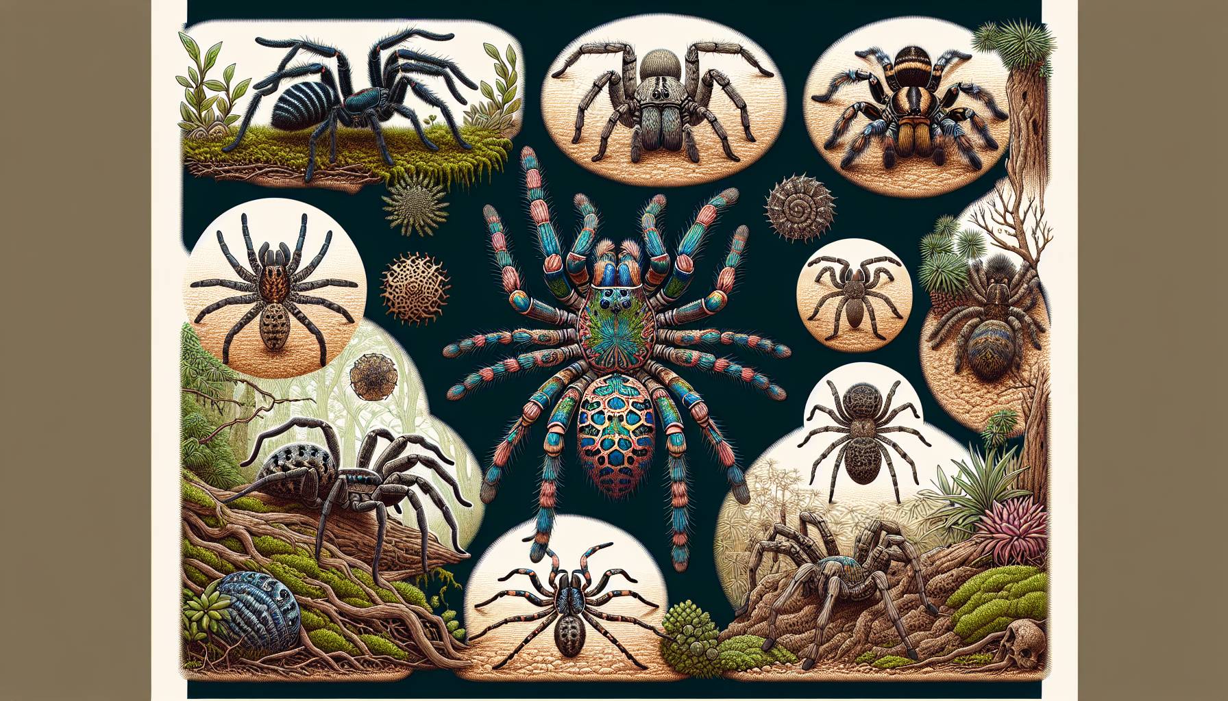 Researchers Study Peacock Spider Varieties in Australia: image