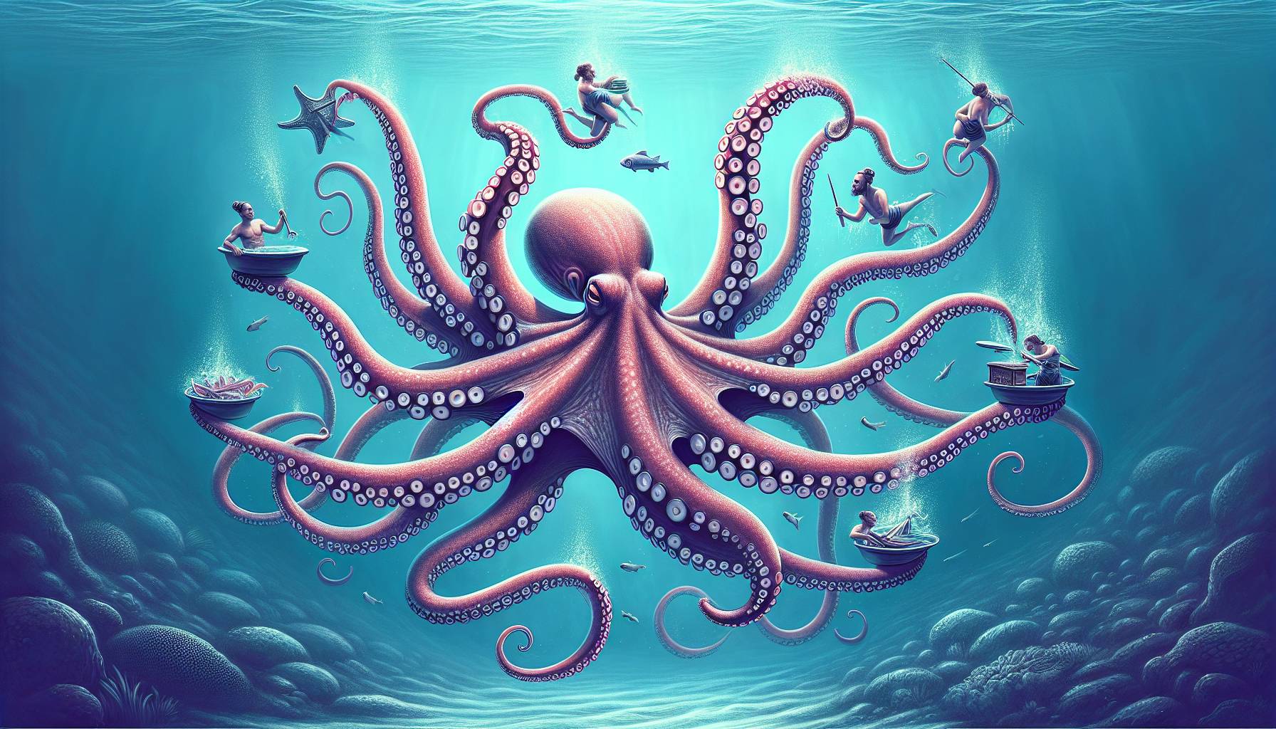Octopus Task Kokomonster News - Study Shows Octopuses Prefer Certain Arms for ...