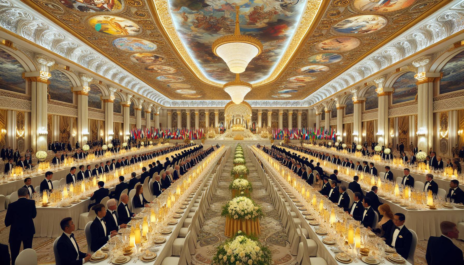 President Trump Attends State Banquet at Windsor Castle: image